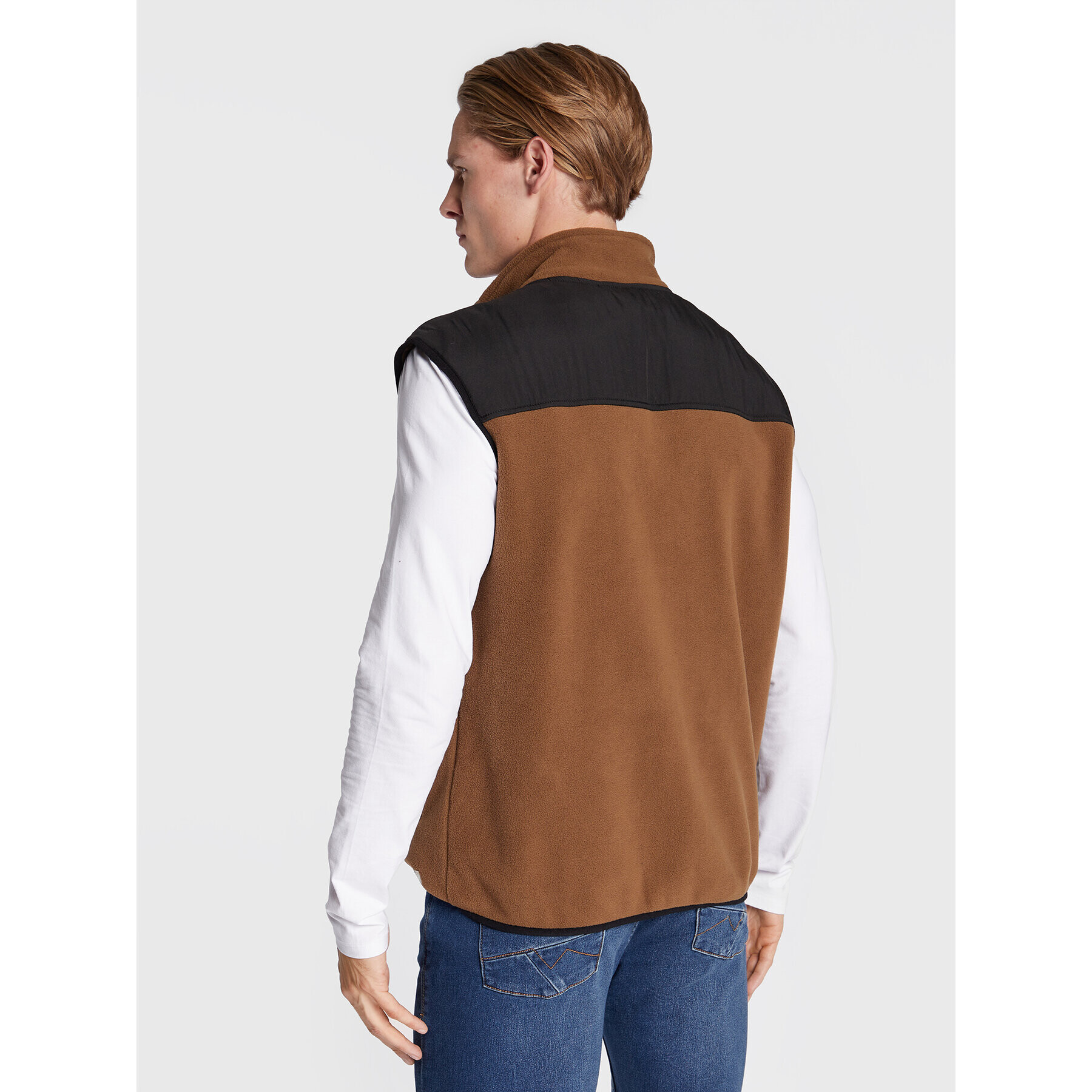 Blend Елек Sweat 20714280 Кафяв Regular Fit - Pepit.bg