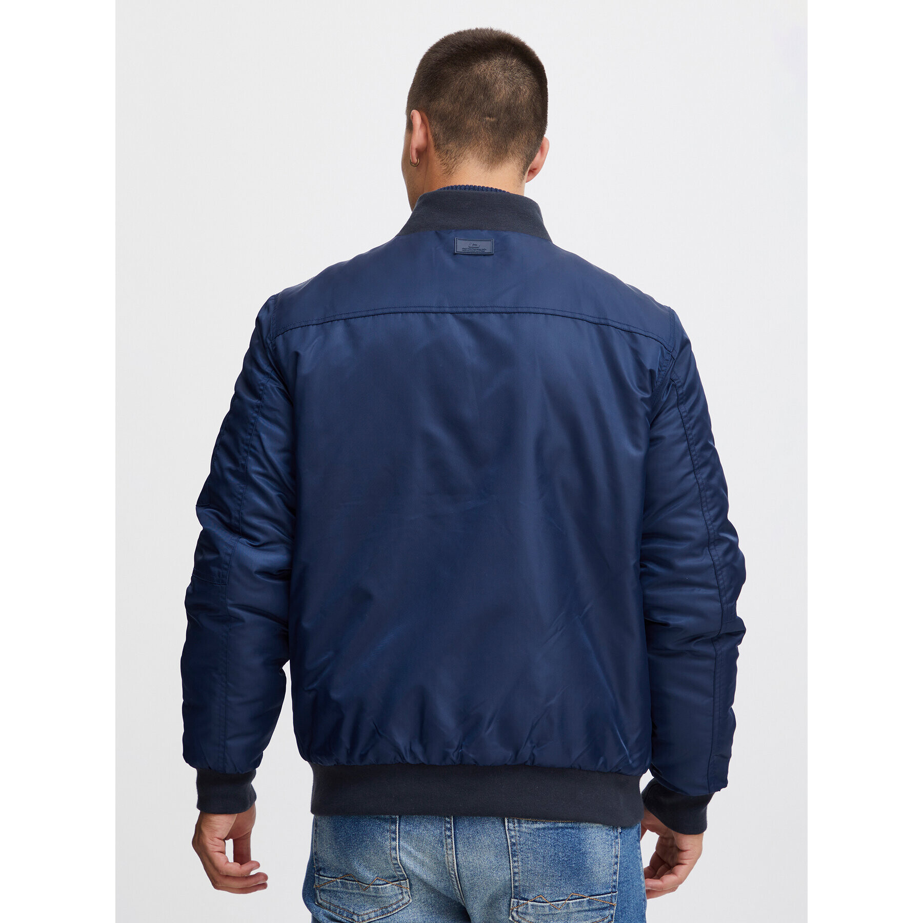 Blend Яке бомбър 20715952 Тъмносин Regular Fit - Pepit.bg