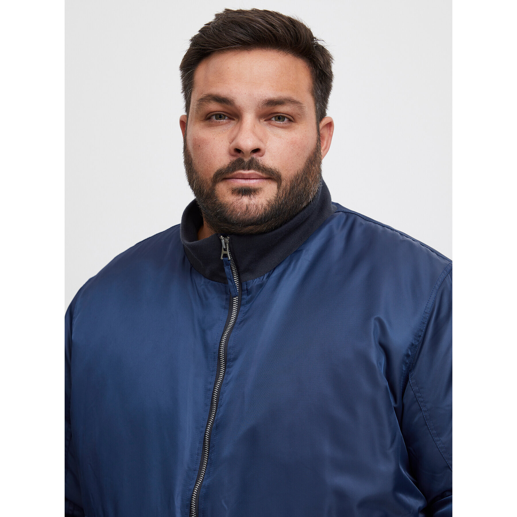 Blend Яке бомбър 20715952 Тъмносин Regular Fit - Pepit.bg
