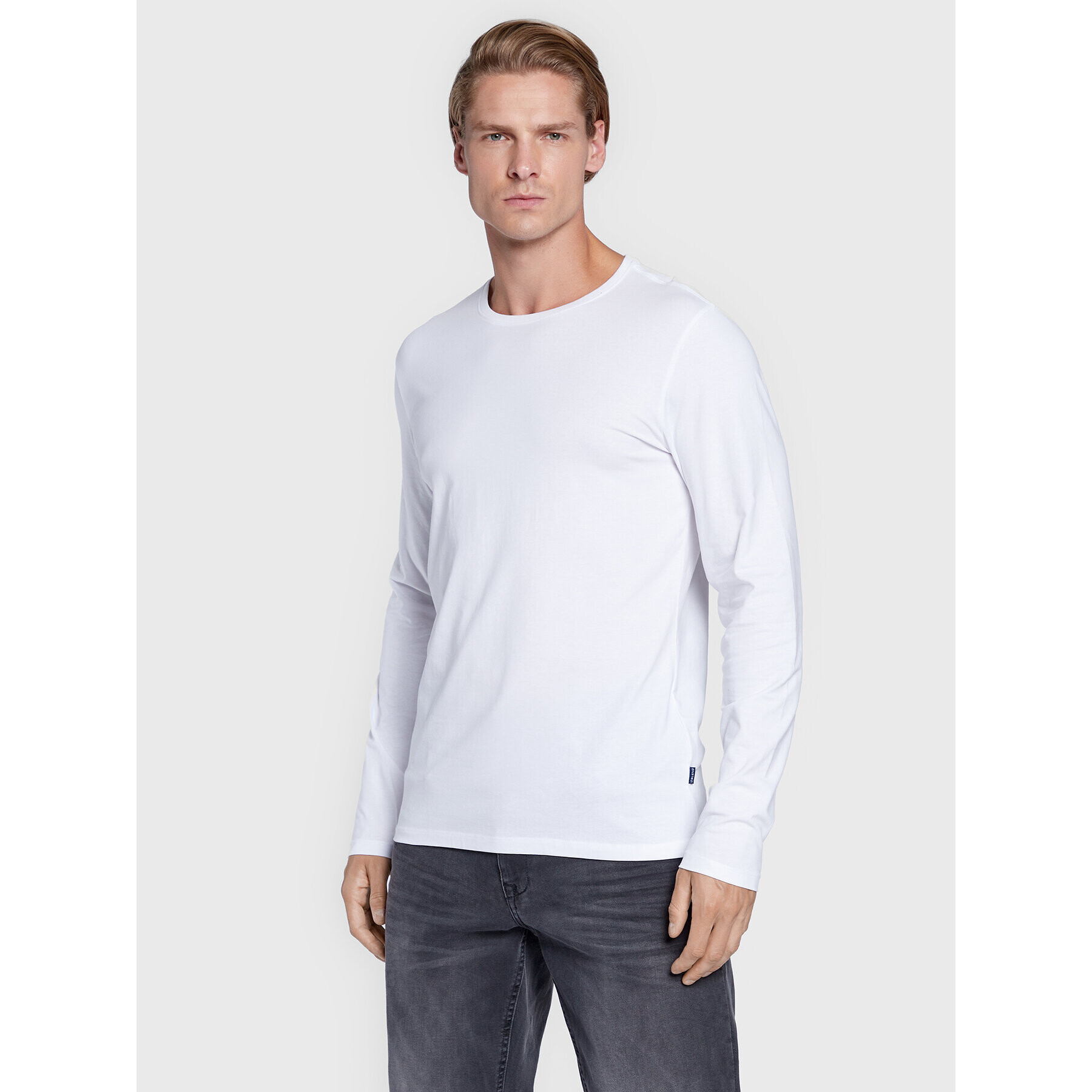 Blend Комплект 2 блузи 20713862 Бял Slim Fit - Pepit.bg