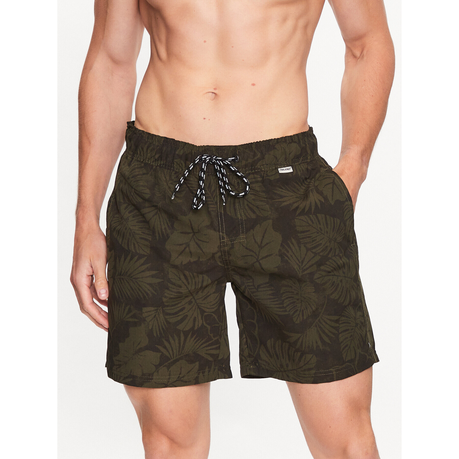 Blend Плувни шорти 20715537 Зелен Regular Fit - Pepit.bg
