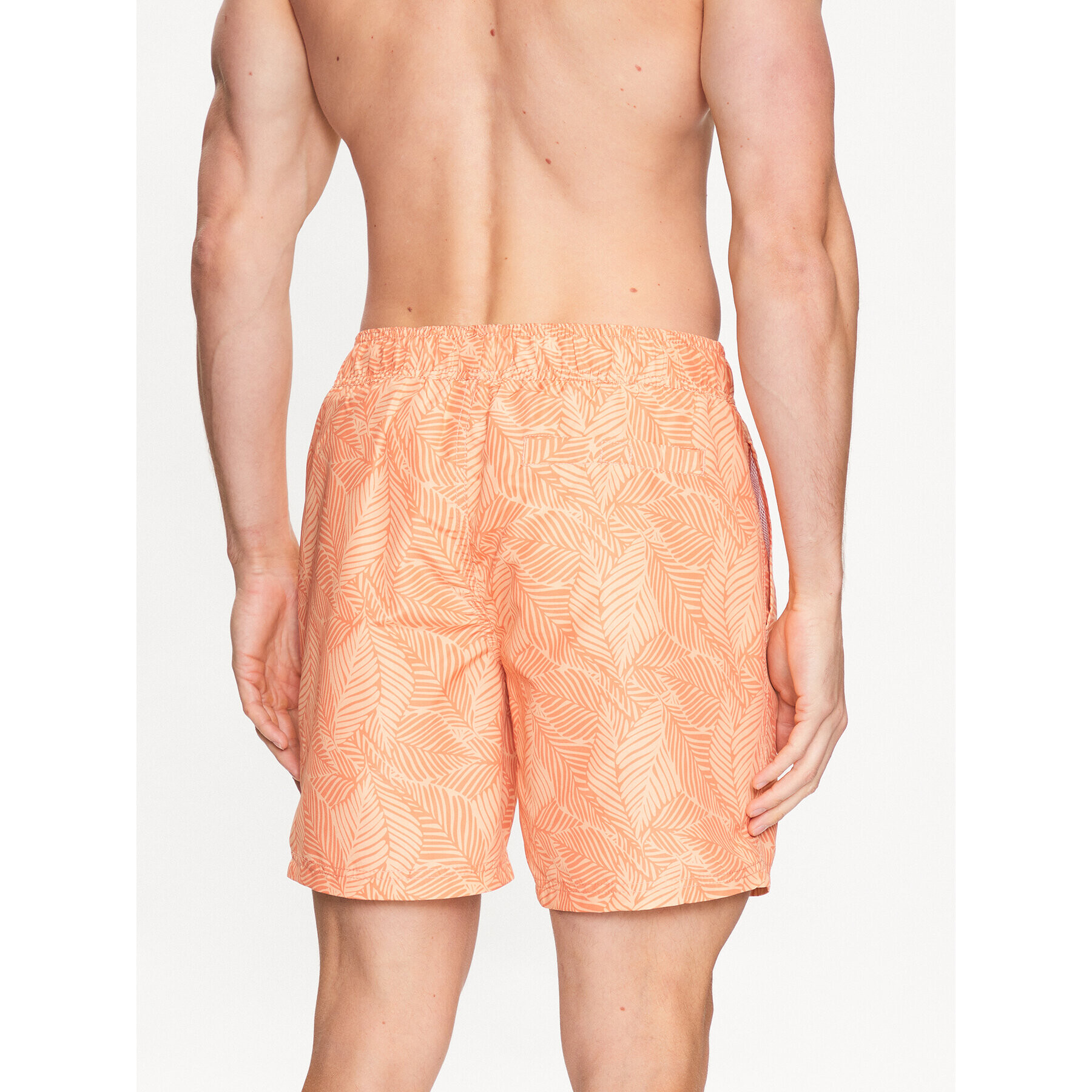 Blend Плувни шорти 20715547 Оранжев Regular Fit - Pepit.bg