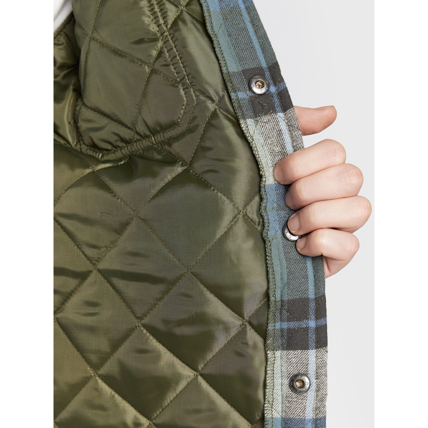 Blend Преходно яке 20714332 Зелен Oversize - Pepit.bg