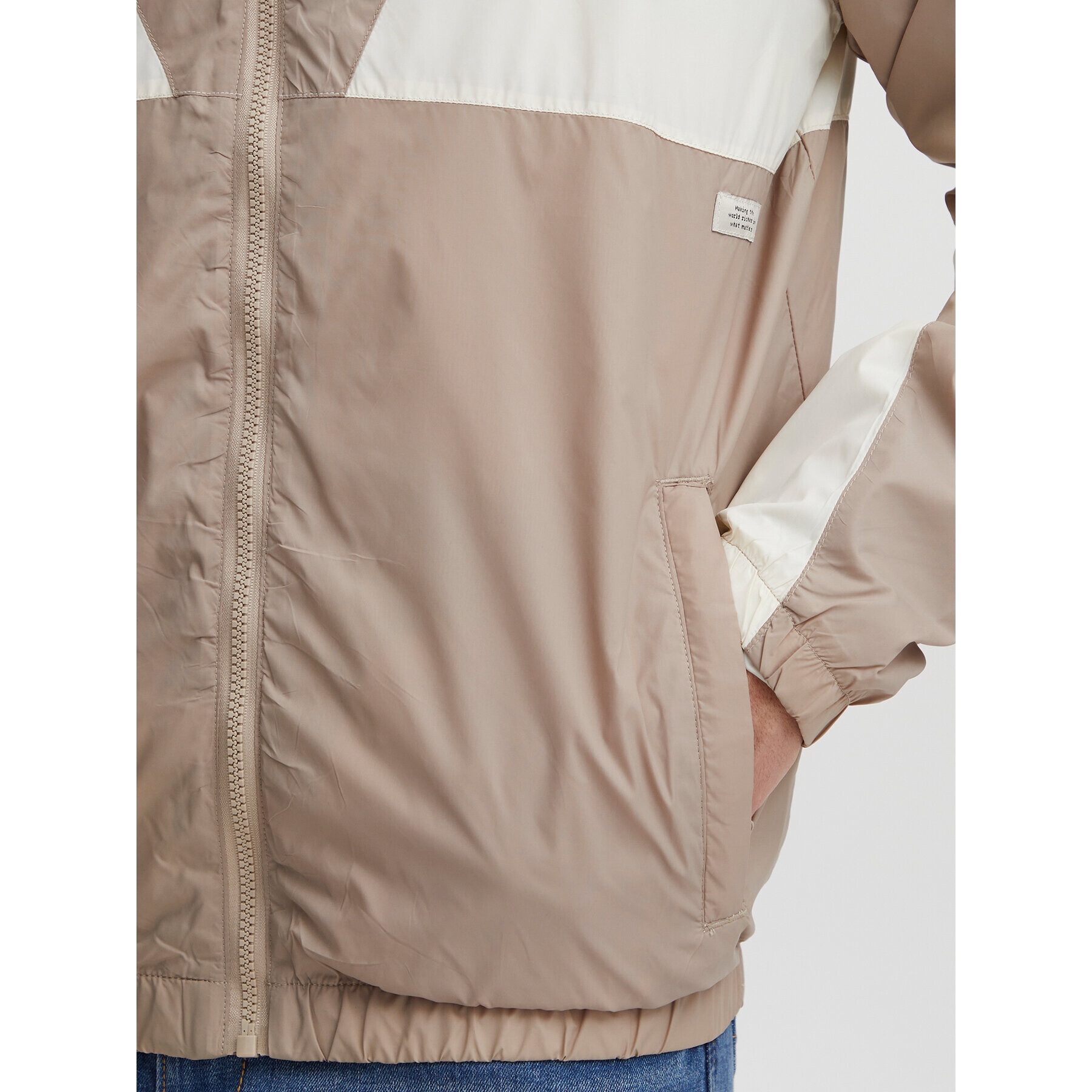Blend Преходно яке 20715502 Бежов Regular Fit - Pepit.bg