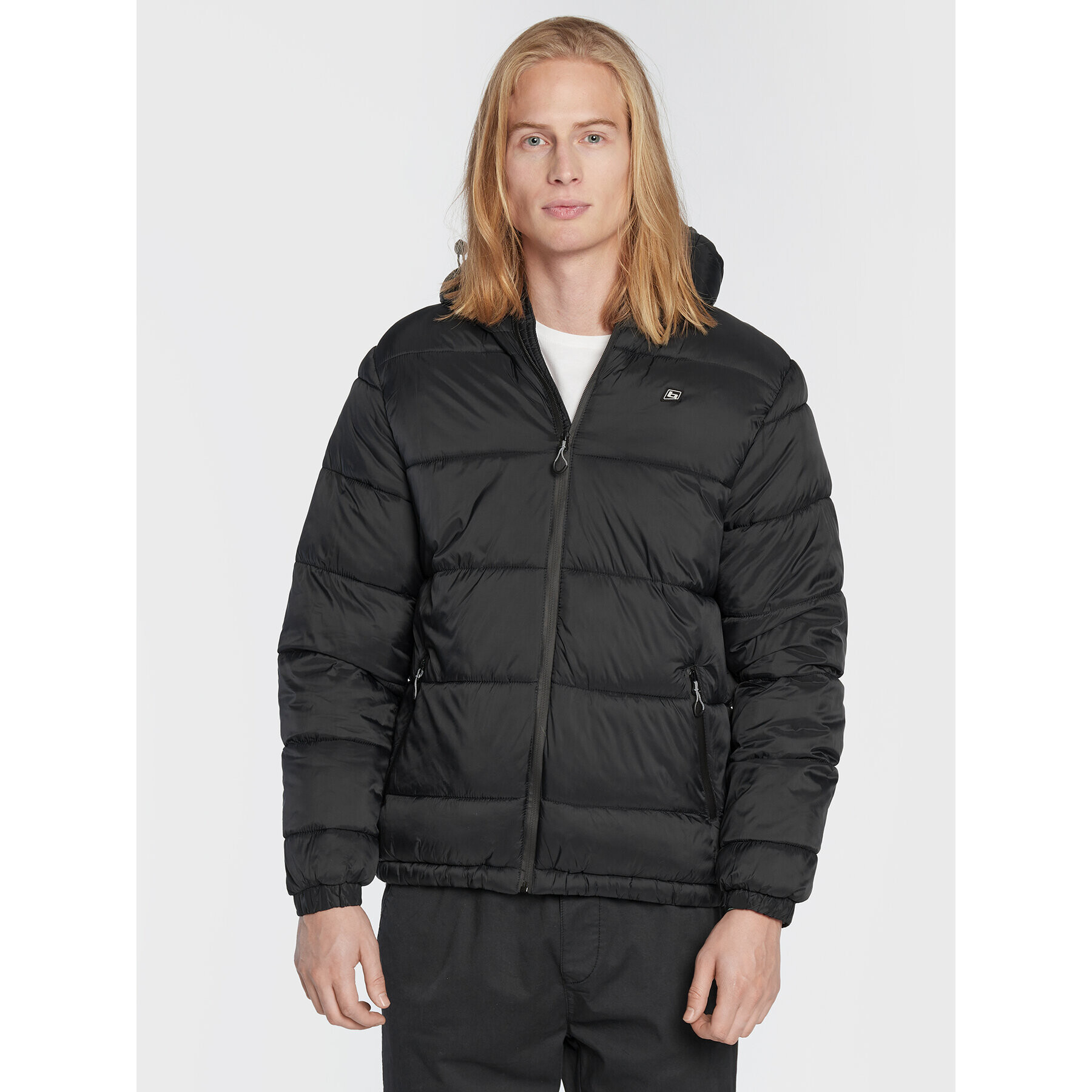 Blend Пухено яке Outerwear 20714372 Черен Regular Fit - Pepit.bg