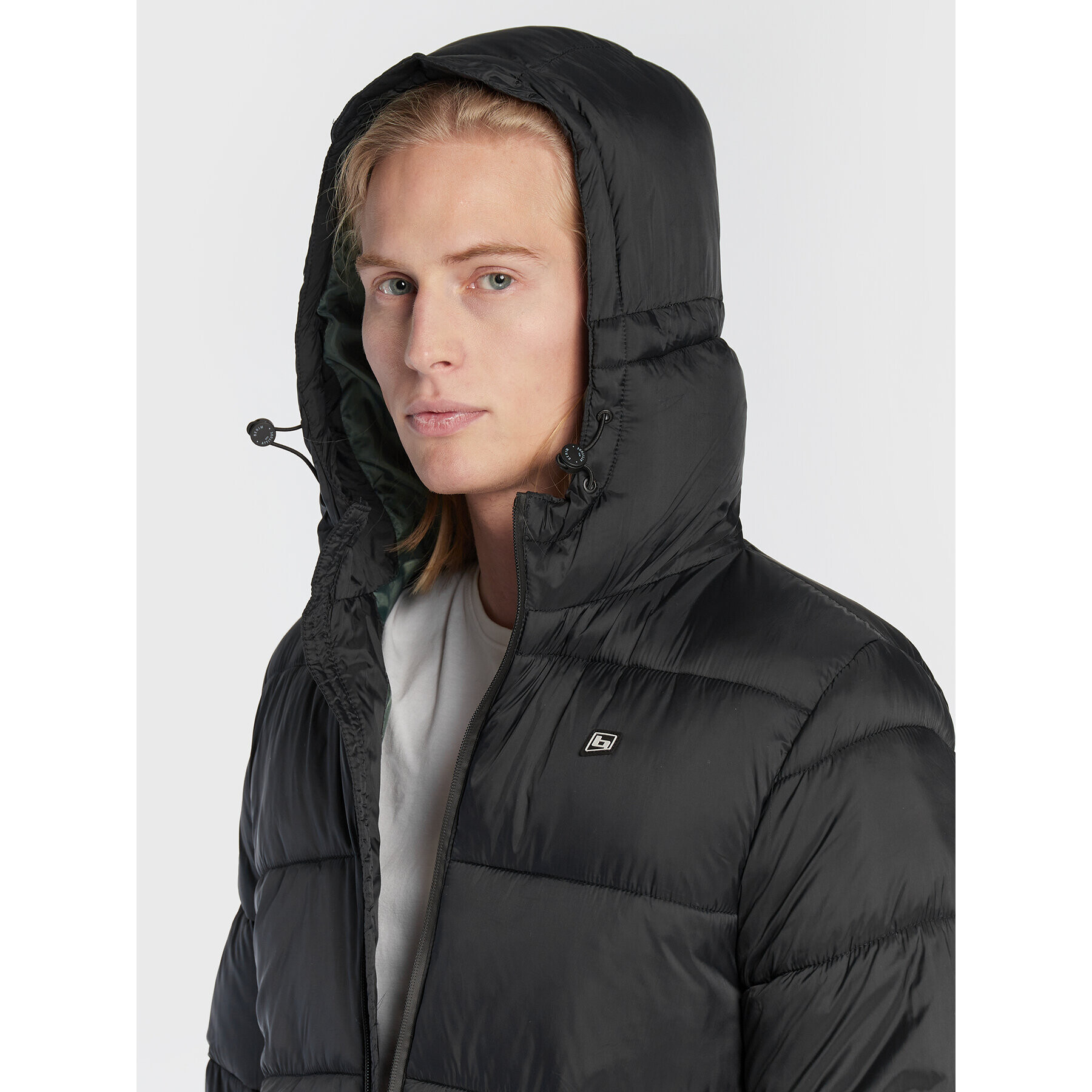 Blend Пухено яке Outerwear 20714372 Черен Regular Fit - Pepit.bg