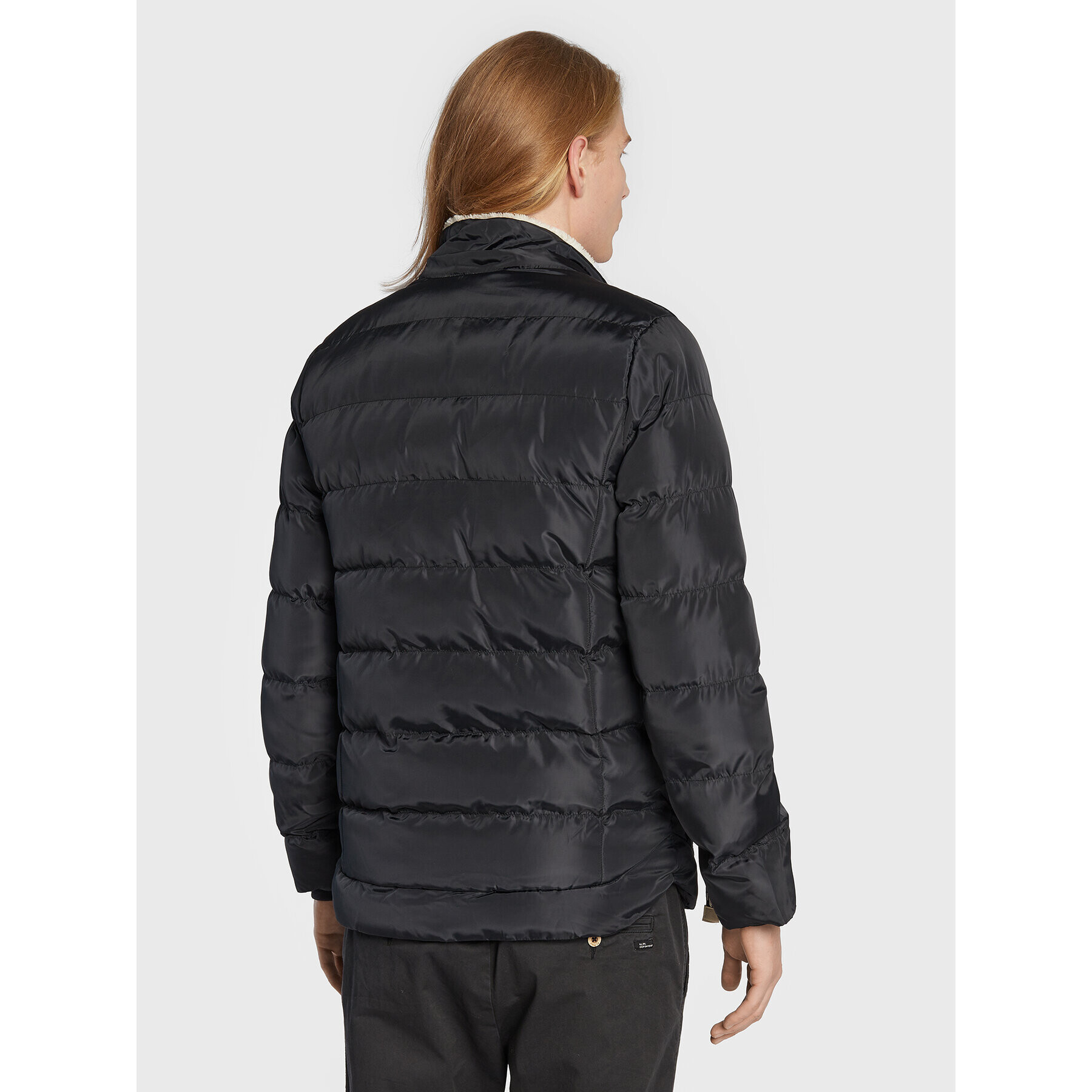 Blend Пухено яке Outerwear 20714383 Черен Regular Fit - Pepit.bg