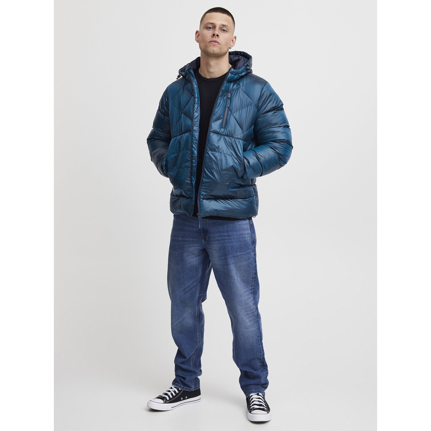 Blend Пухено яке 20715929 Син Regular Fit - Pepit.bg