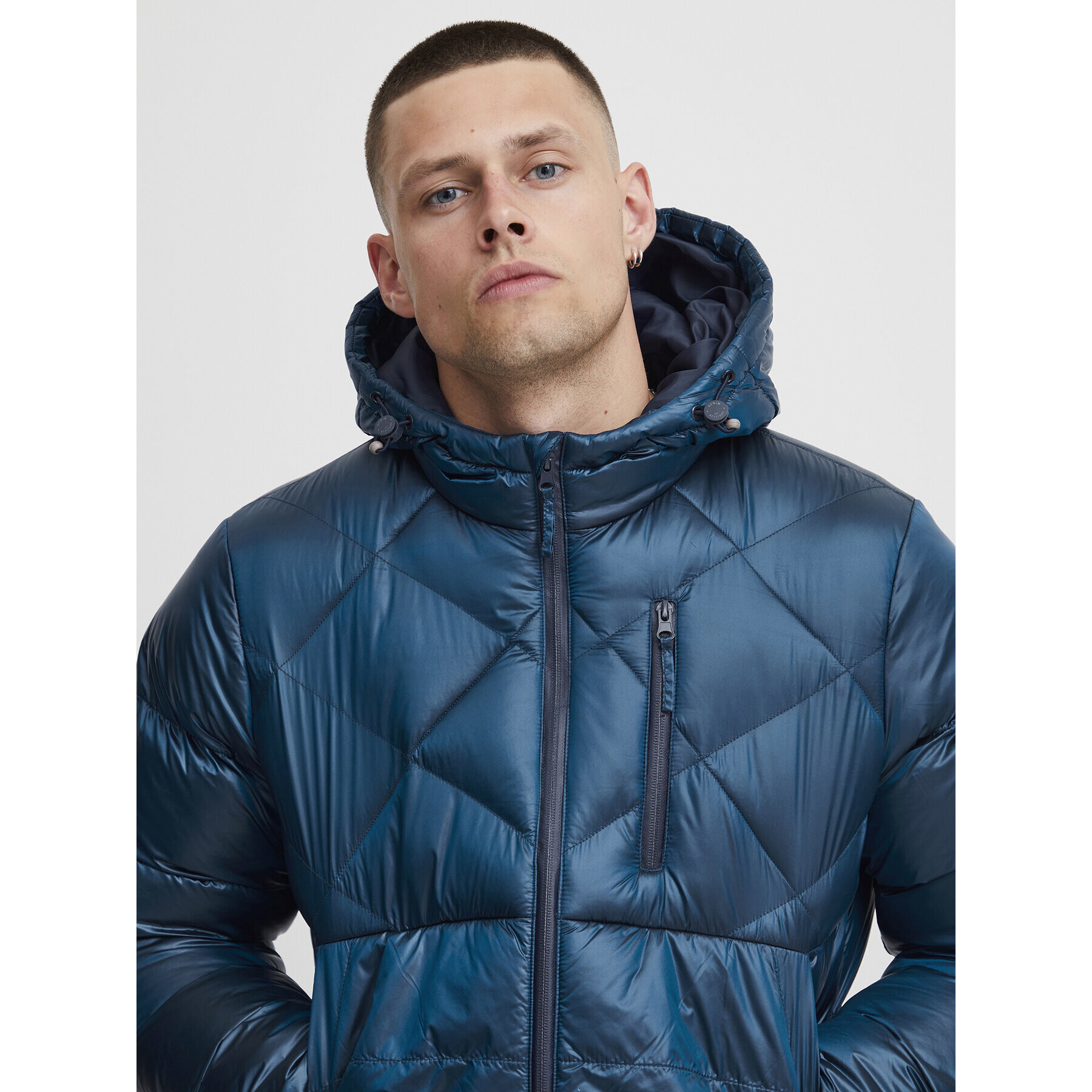 Blend Пухено яке 20715929 Син Regular Fit - Pepit.bg