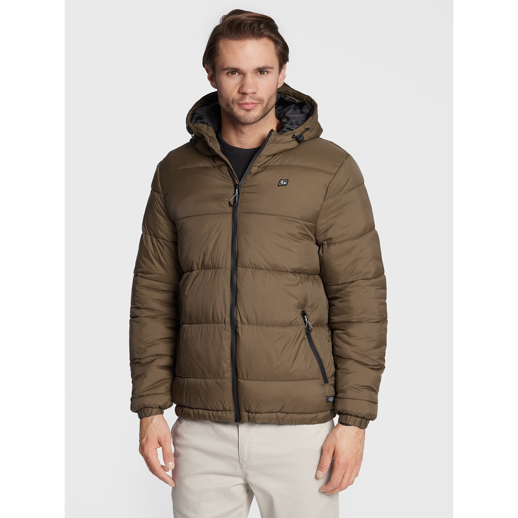 Blend Пухено яке Outerwear 20714372 Кафяв Regular Fit - Pepit.bg