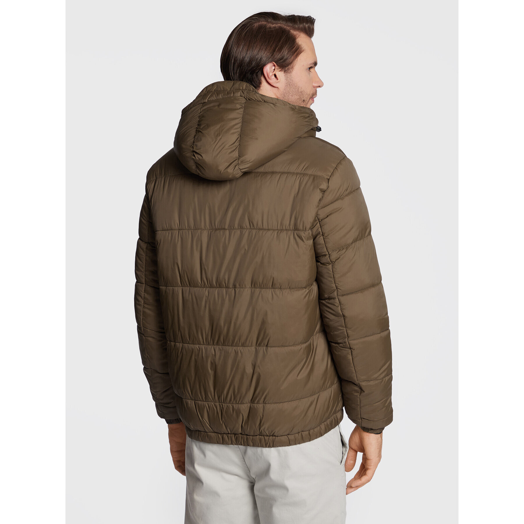 Blend Пухено яке Outerwear 20714372 Кафяв Regular Fit - Pepit.bg