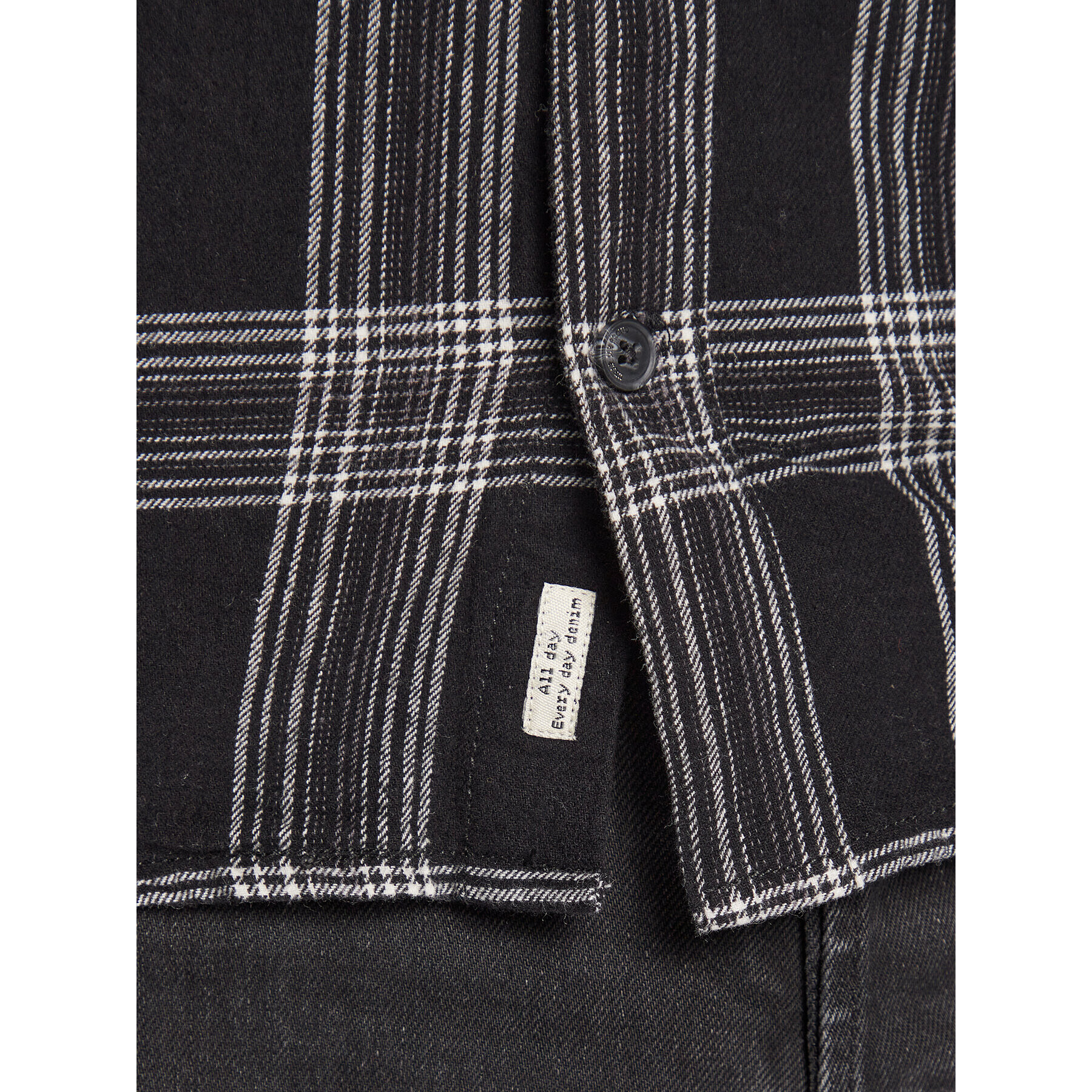 Blend Риза 20714604 Черен Slim Fit - Pepit.bg