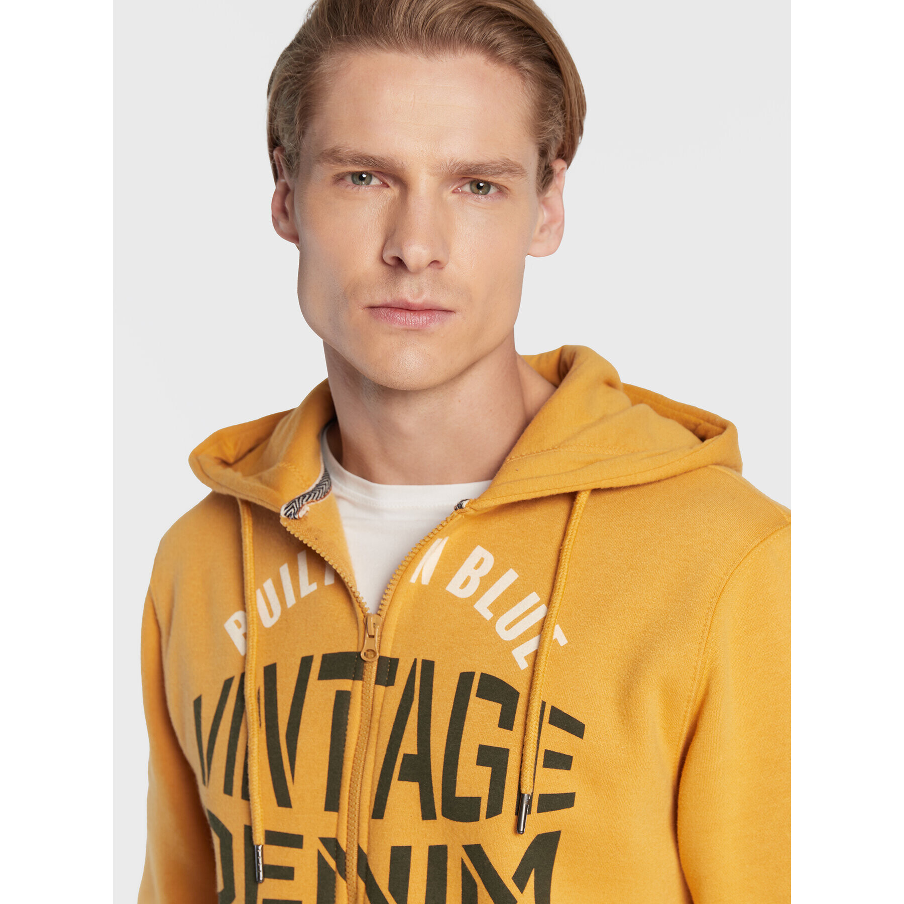 Blend Суитшърт 20714276 Жълт Regular Fit - Pepit.bg
