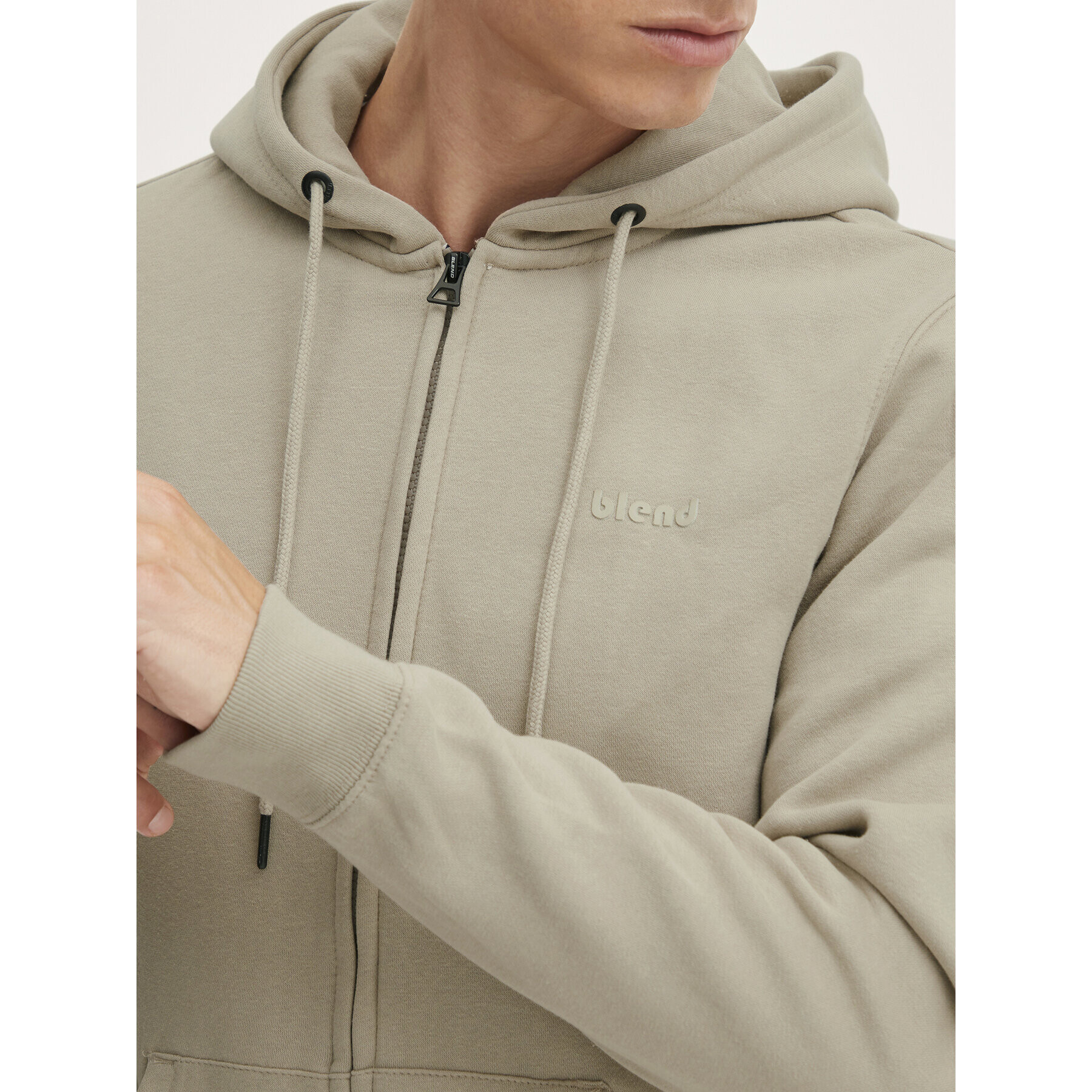 Blend Суитшърт 20714494 Бежов Regular Fit - Pepit.bg