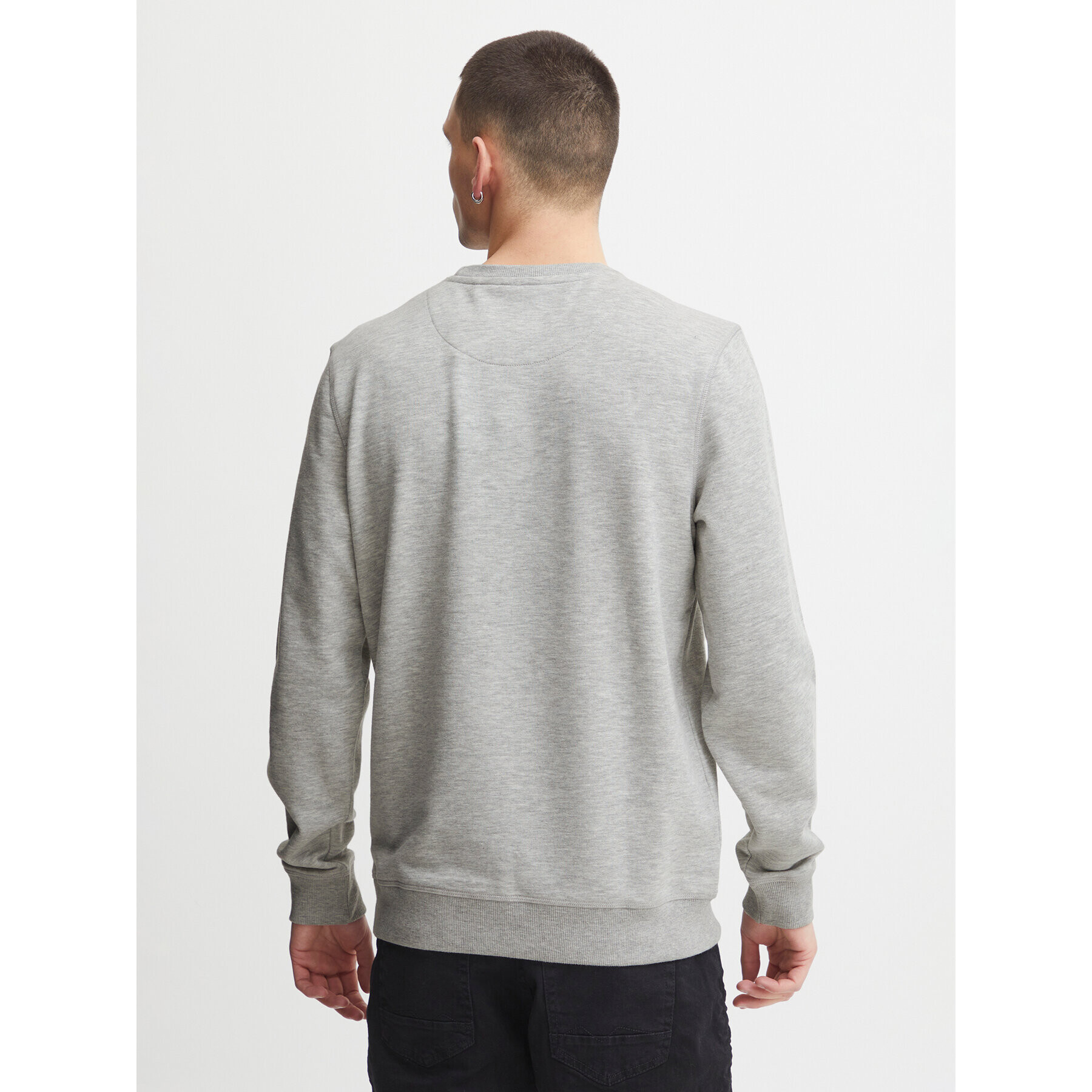 Blend Суитшърт 20715055 Сив Regular Fit - Pepit.bg