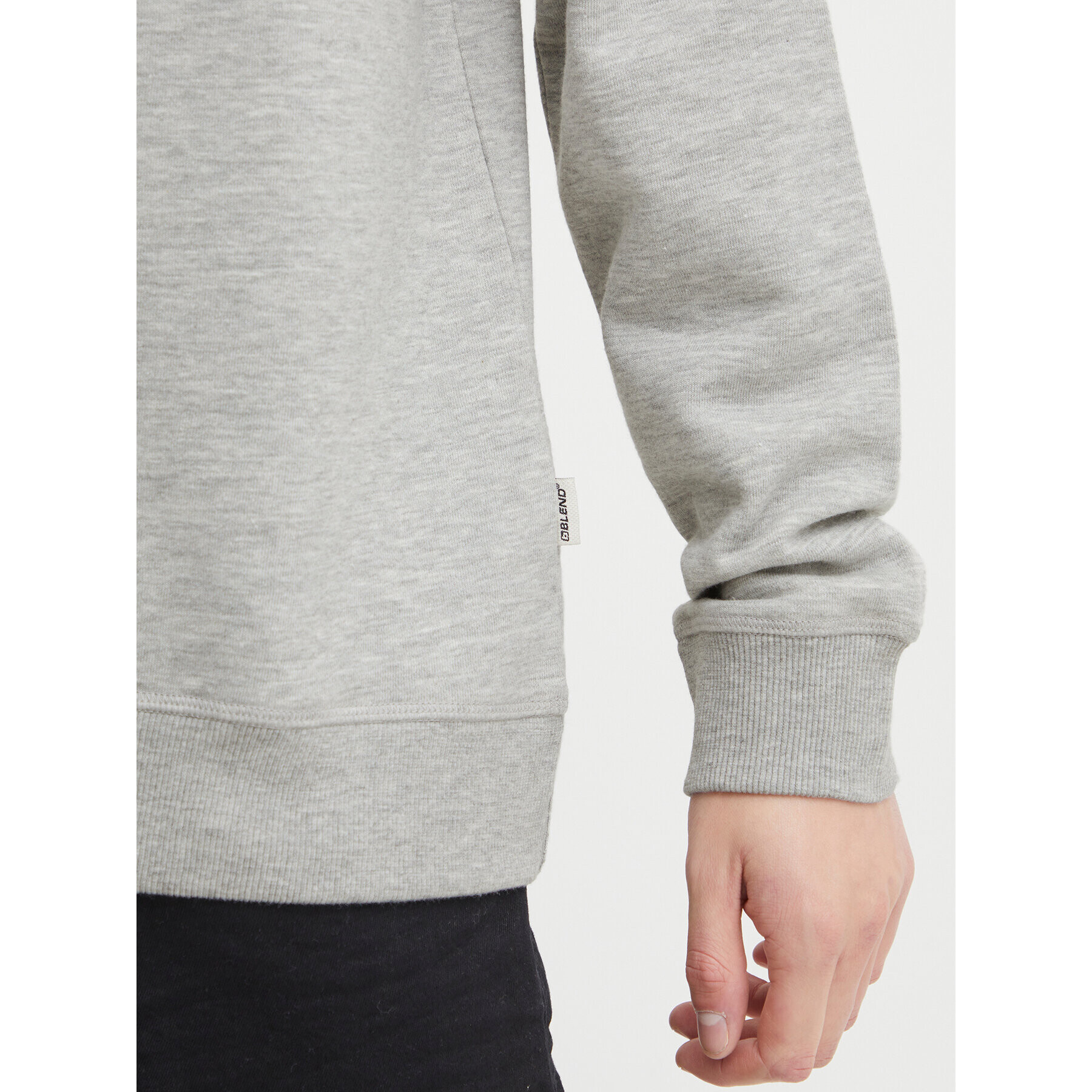 Blend Суитшърт 20715055 Сив Regular Fit - Pepit.bg