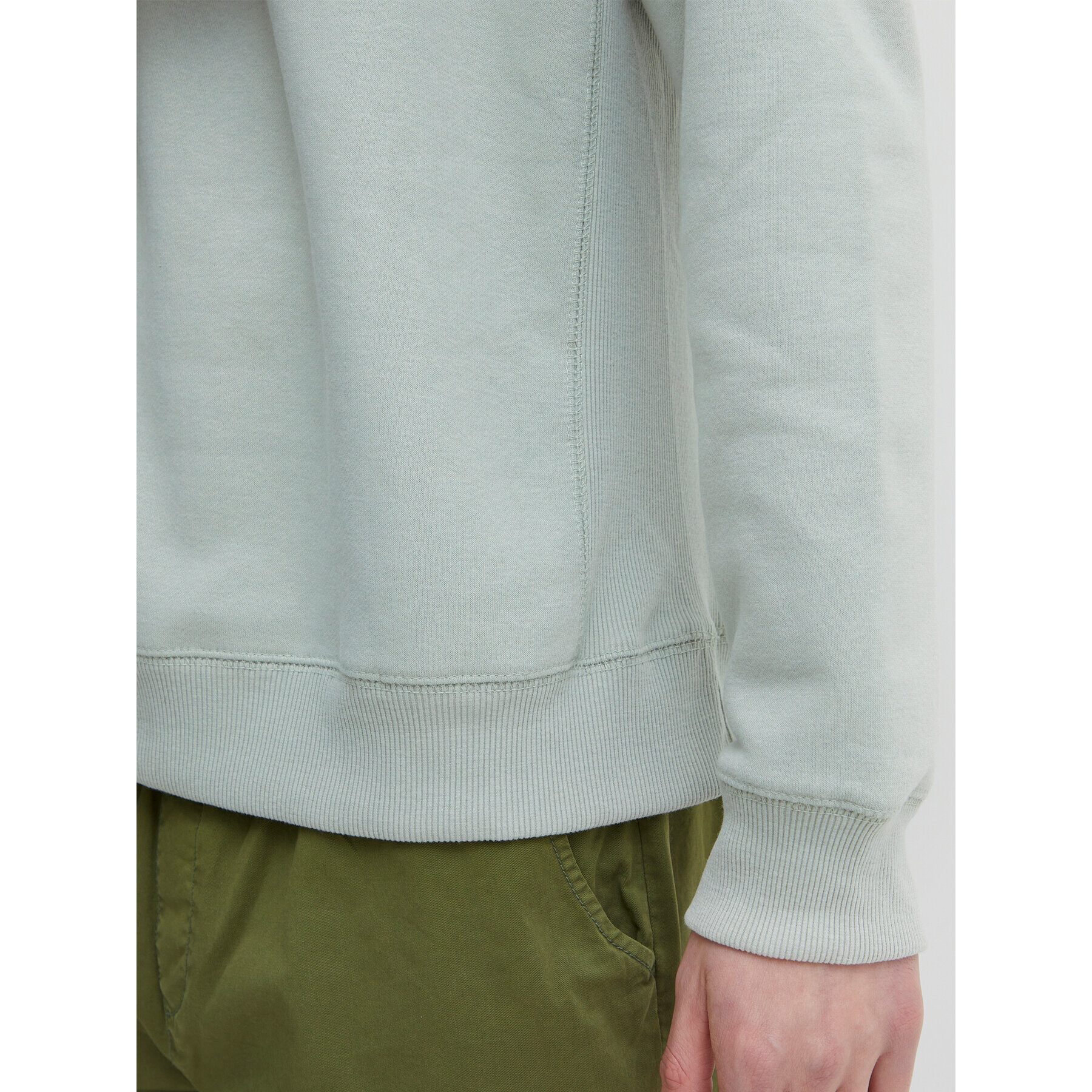 Blend Суитшърт 20715063 Зелен Regular Fit - Pepit.bg