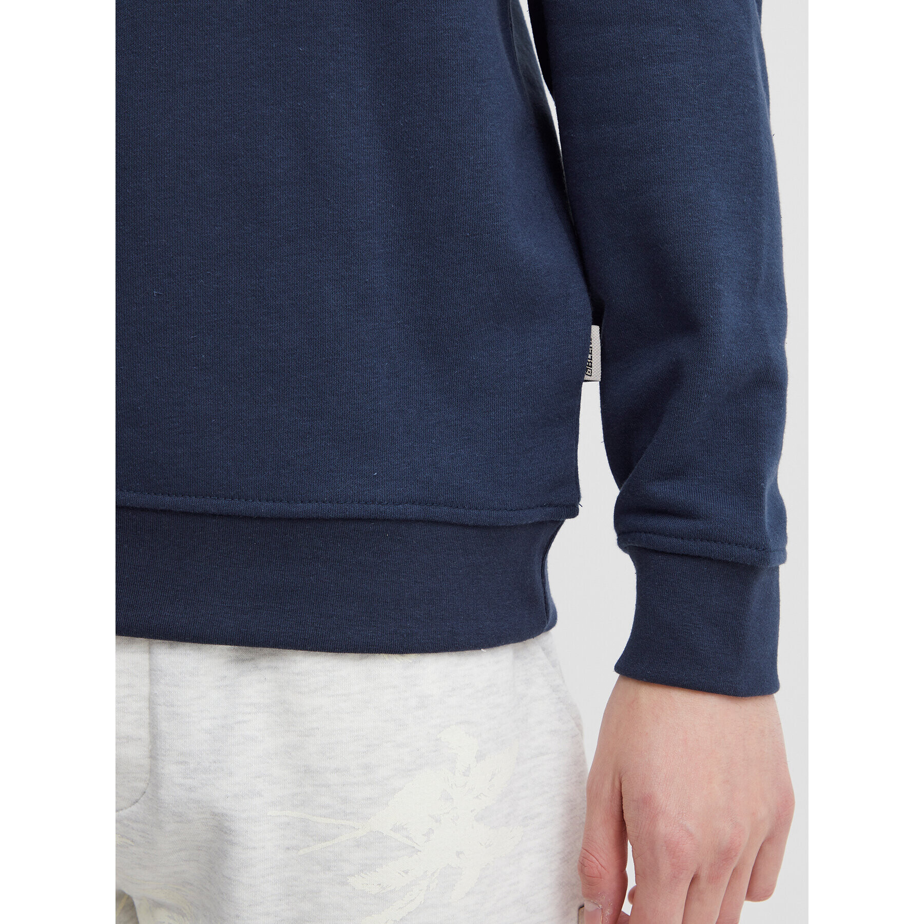 Blend Суитшърт 20715351 Тъмносин Regular Fit - Pepit.bg