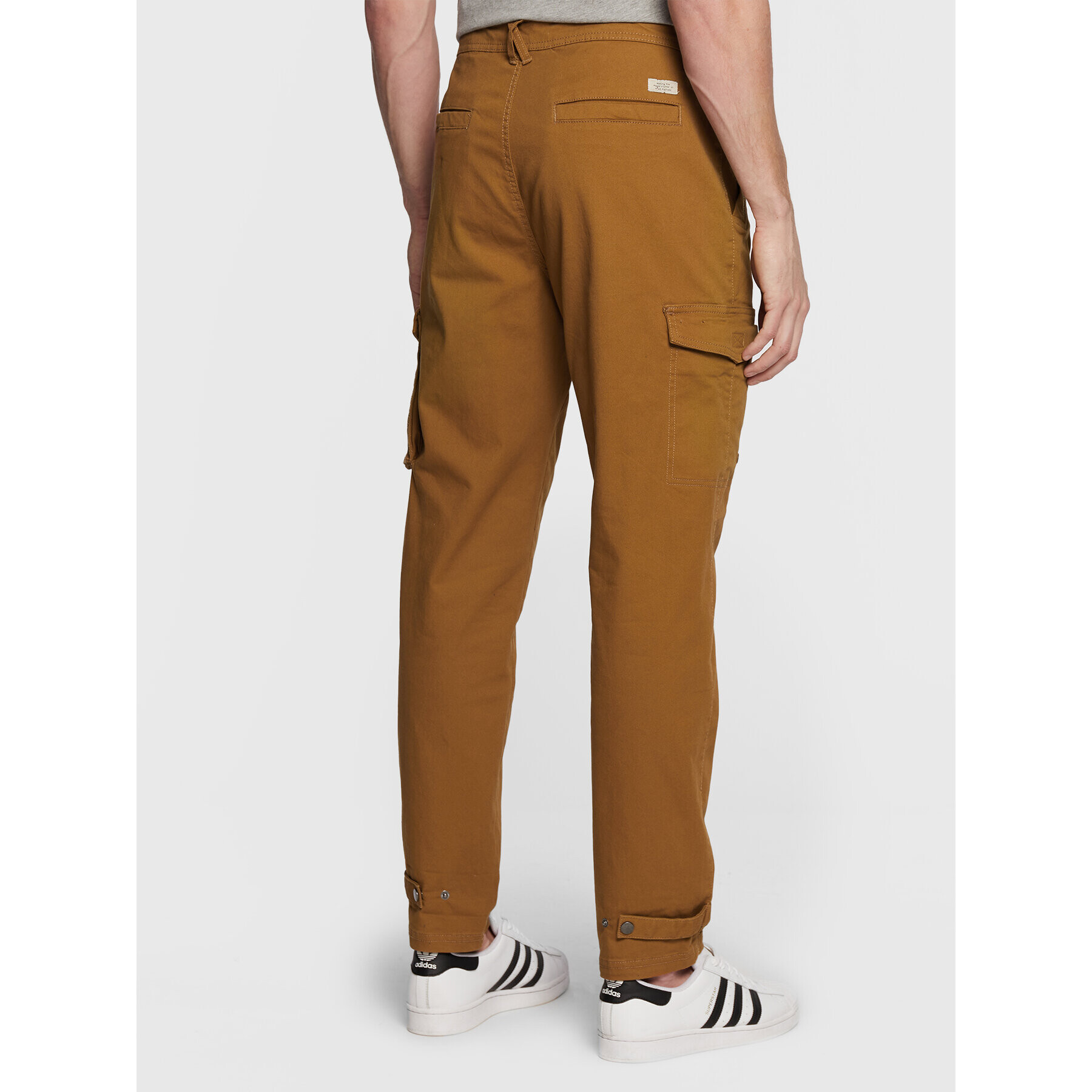 Blend Текстилни панталони 20714778 Кафяв Loose Fit - Pepit.bg