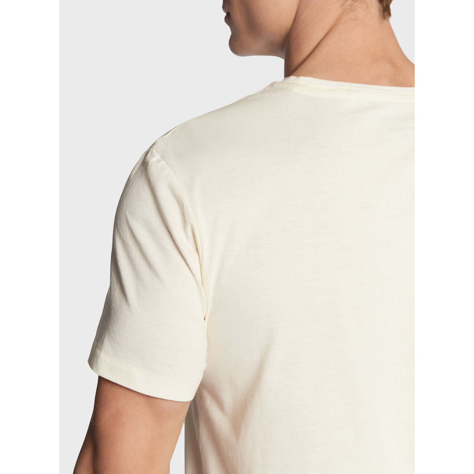 Blend Тишърт 20714255 Екрю Regular Fit - Pepit.bg