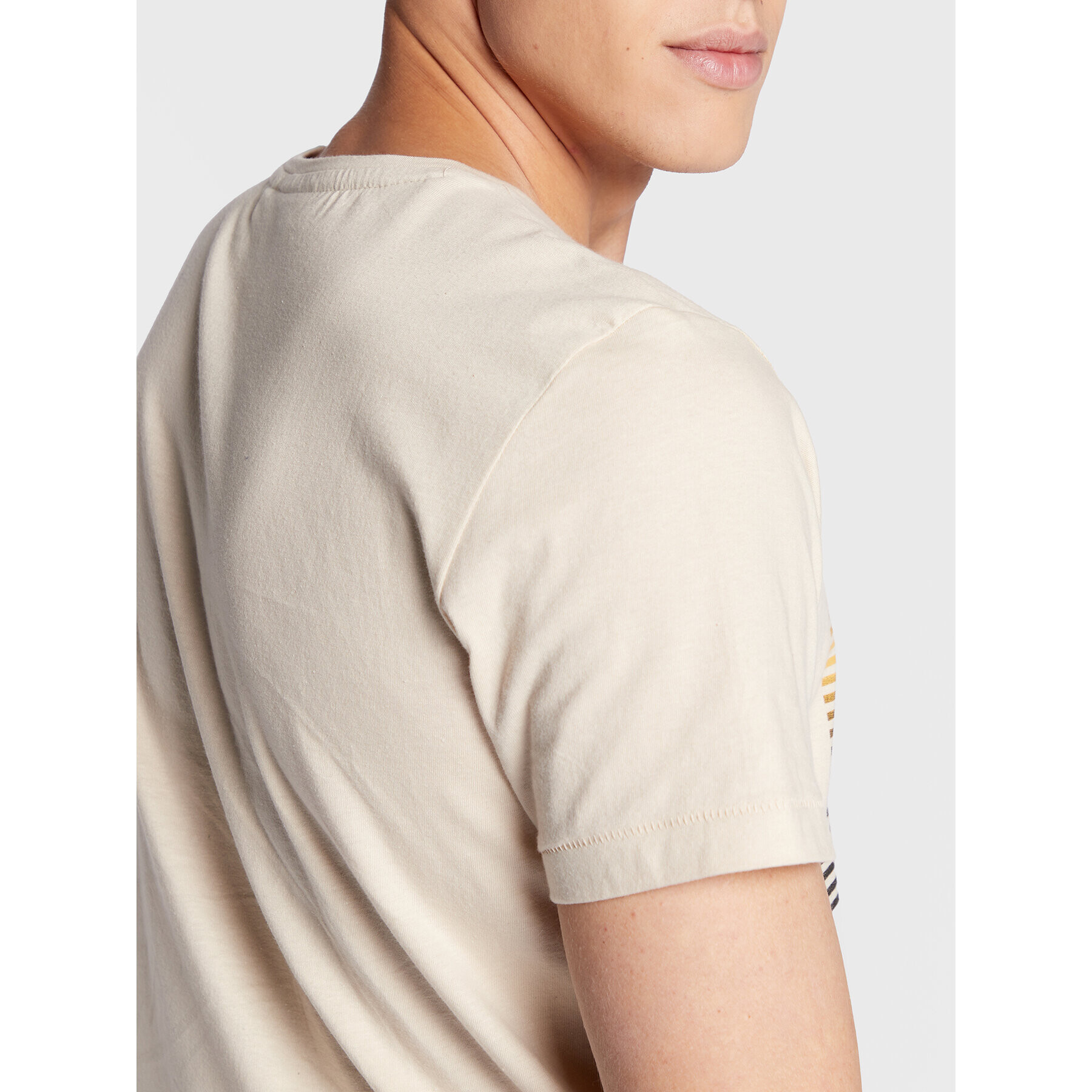 Blend Тишърт 20714570 Бежов Regular Fit - Pepit.bg
