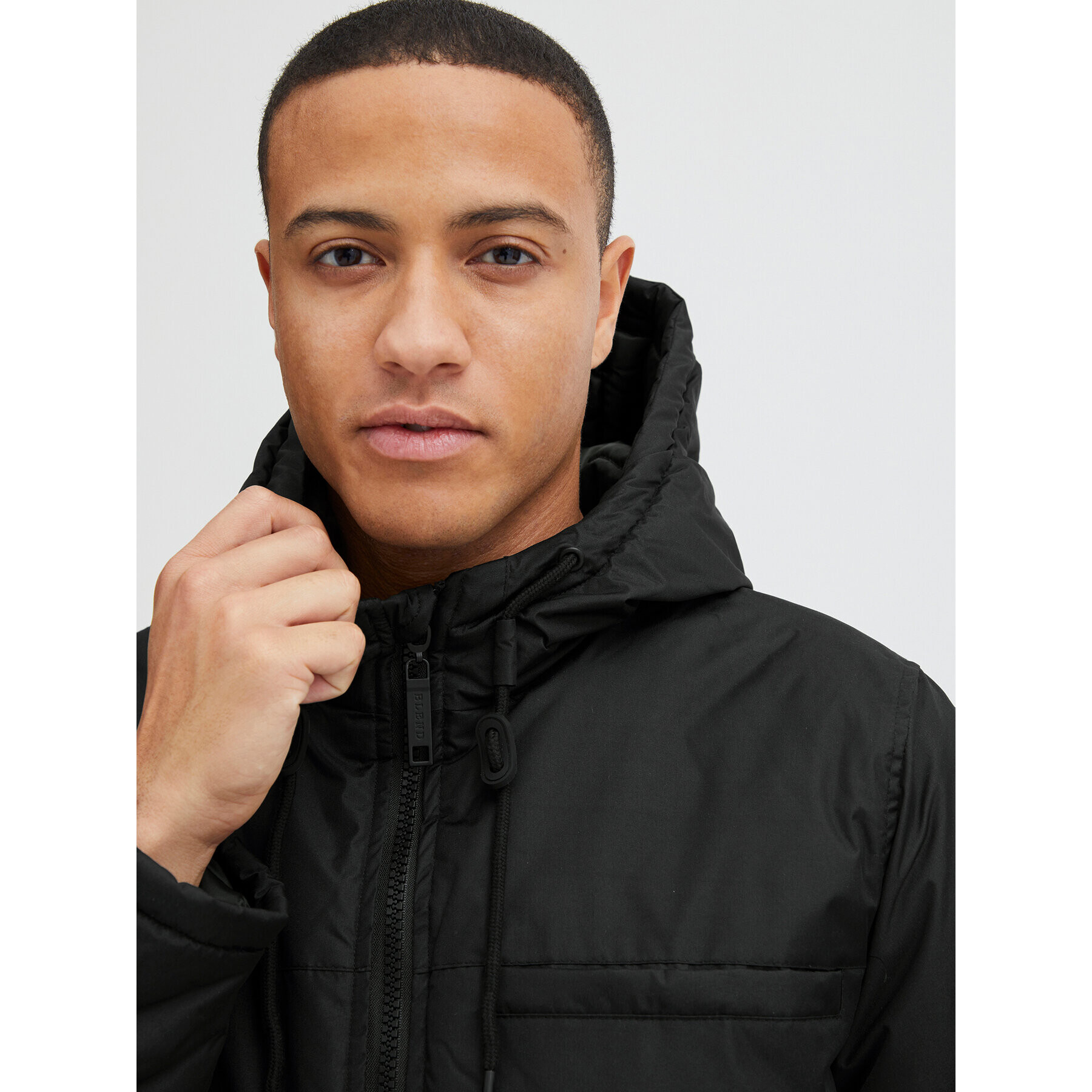 Blend Зимно яке Outerwear 20714397 Черен Regular Fit - Pepit.bg