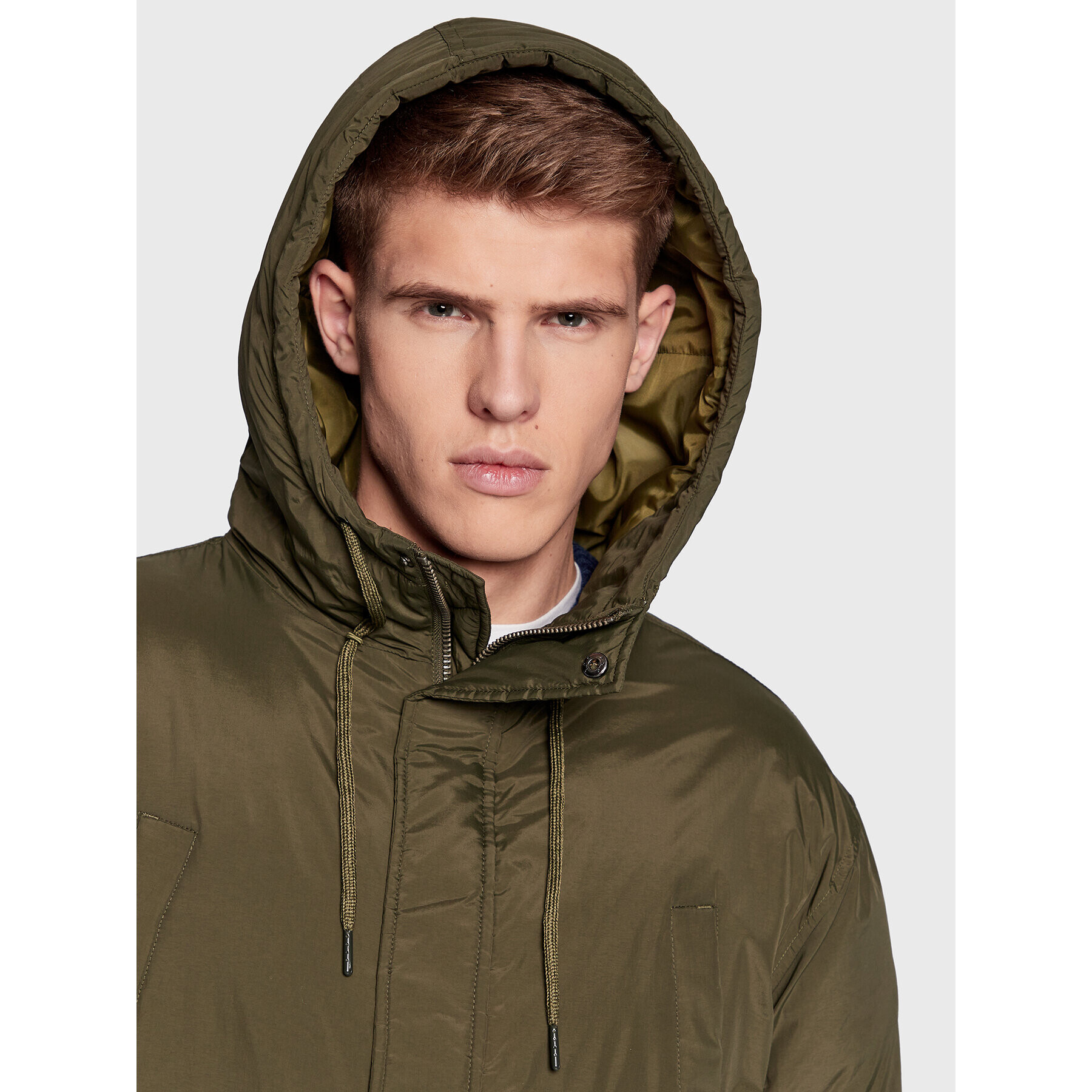 Blend Зимно яке Outwear 20714687 Зелен Regular Fit - Pepit.bg