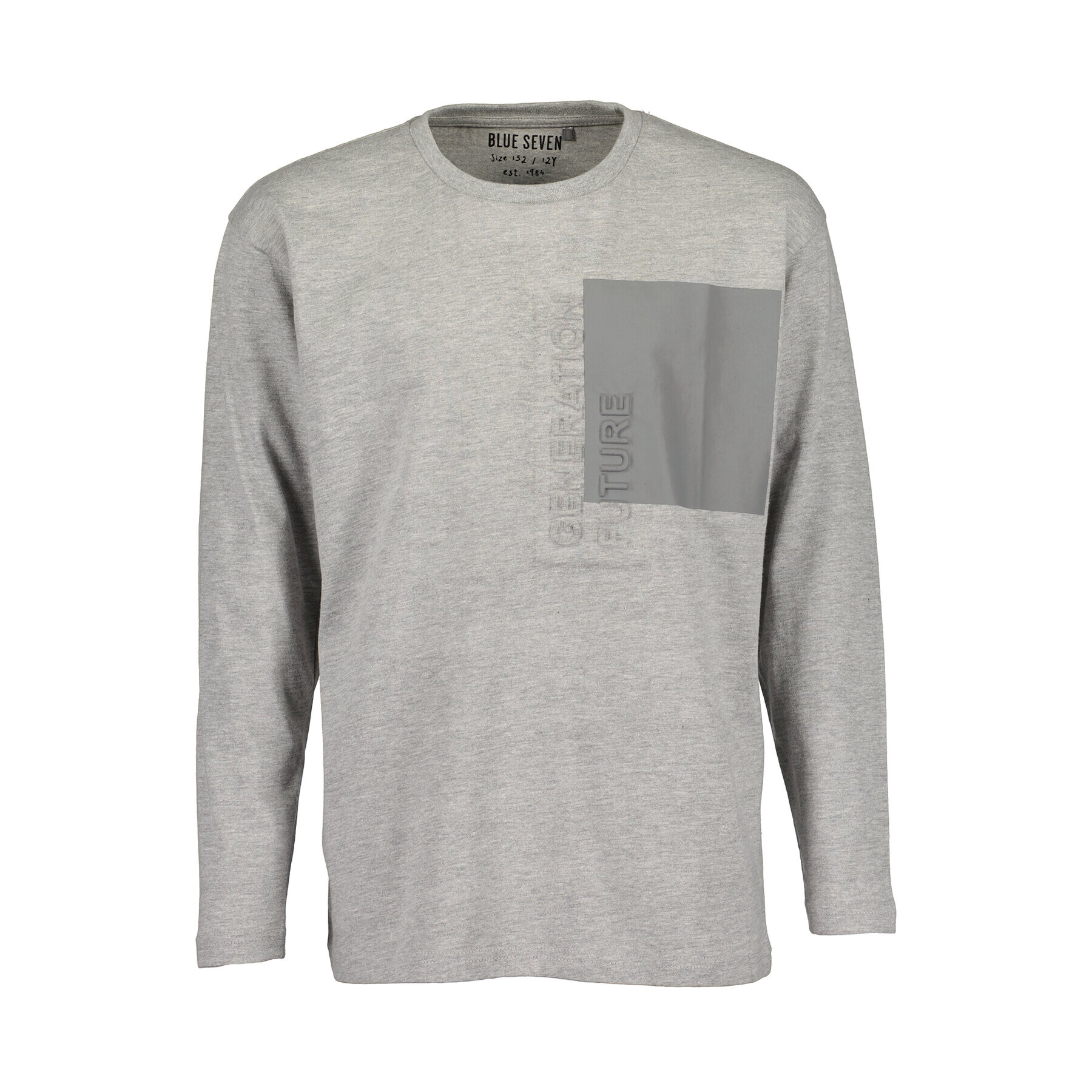 Blue Seven Блуза 651641 Сив Regular Fit - Pepit.bg