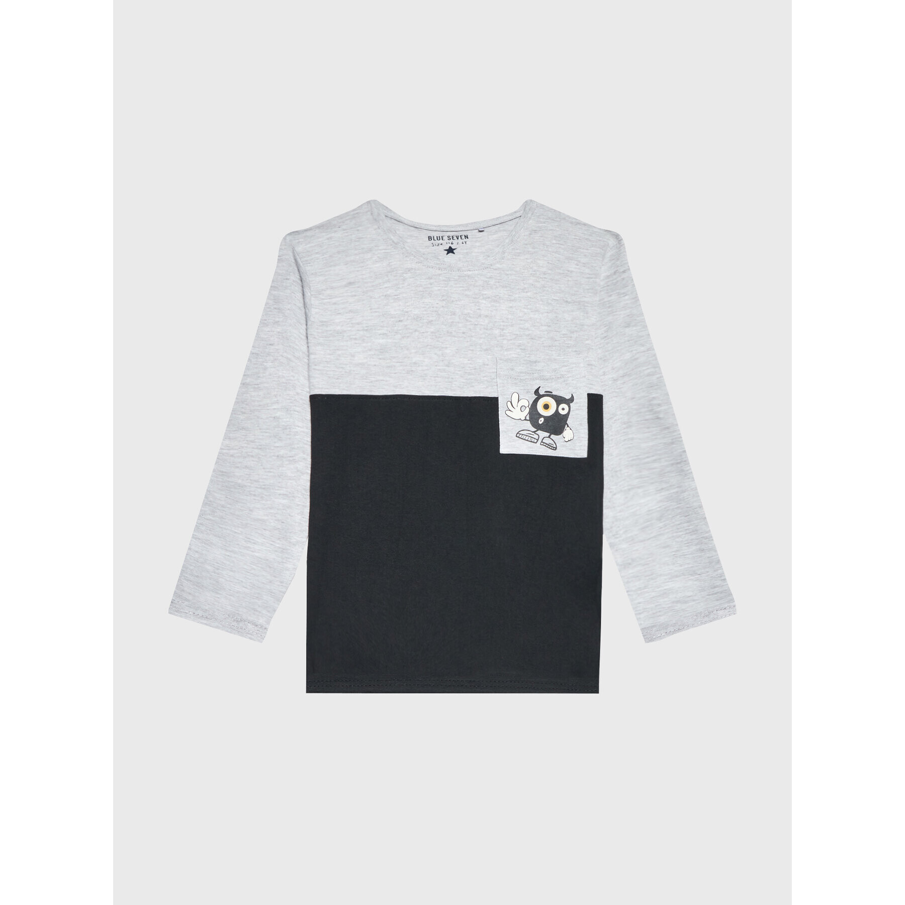 Blue Seven Блуза 850700 Сив Regular Fit - Pepit.bg