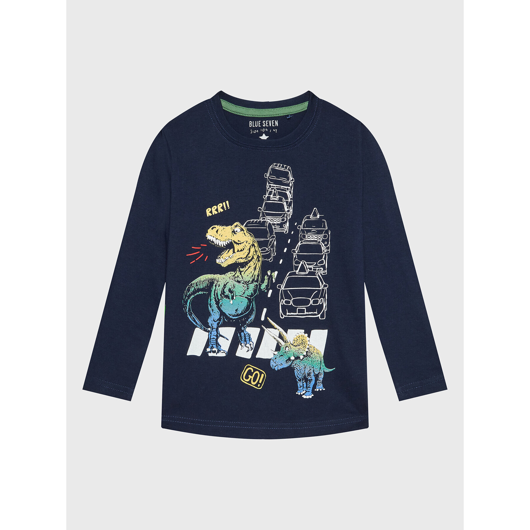 Blue Seven Блуза 850702 Тъмносин Regular Fit - Pepit.bg
