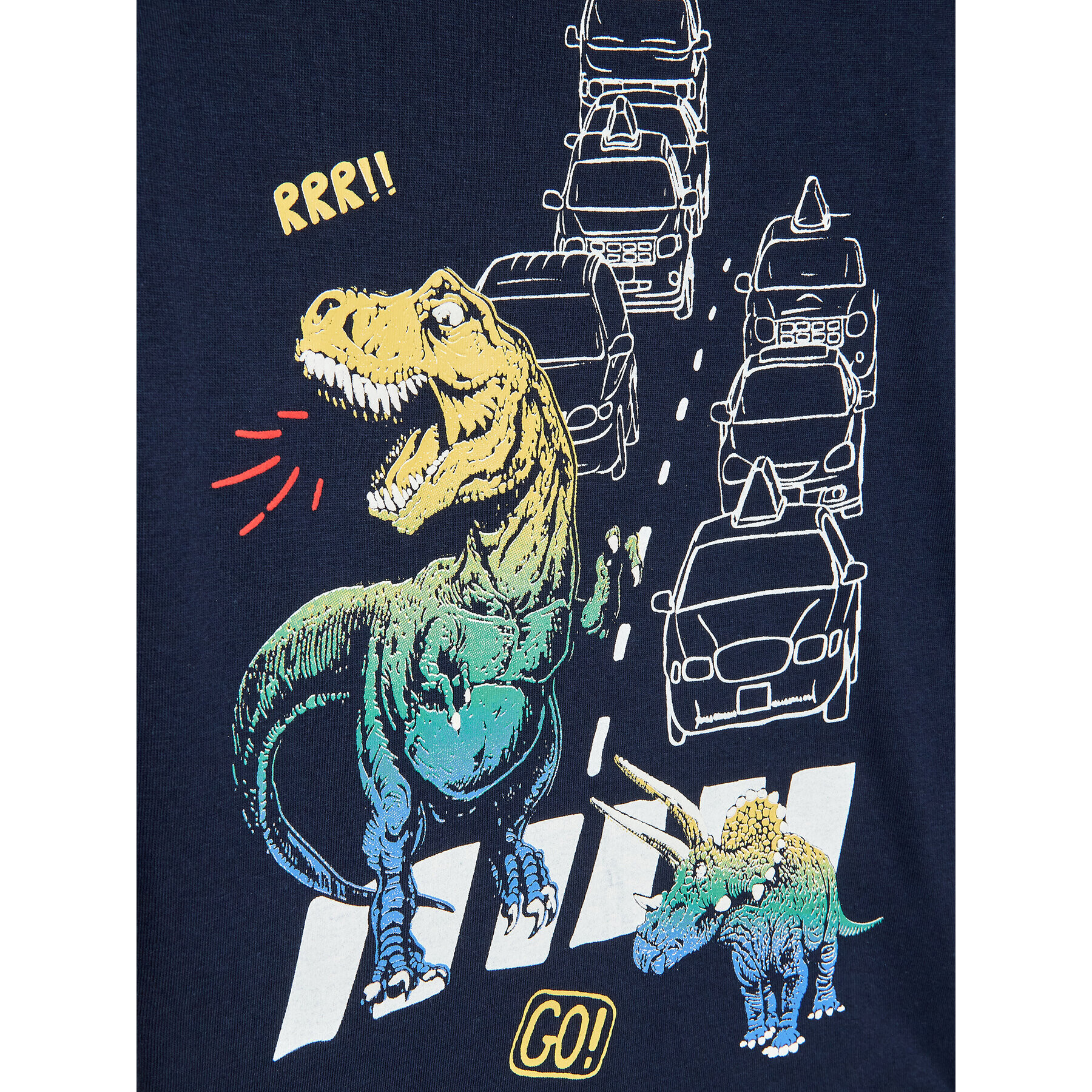 Blue Seven Блуза 850702 Тъмносин Regular Fit - Pepit.bg
