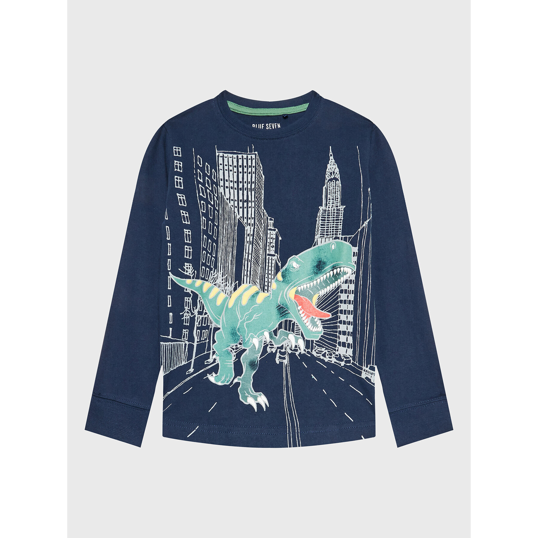 Blue Seven Блуза 850703 Тъмносин Regular Fit - Pepit.bg