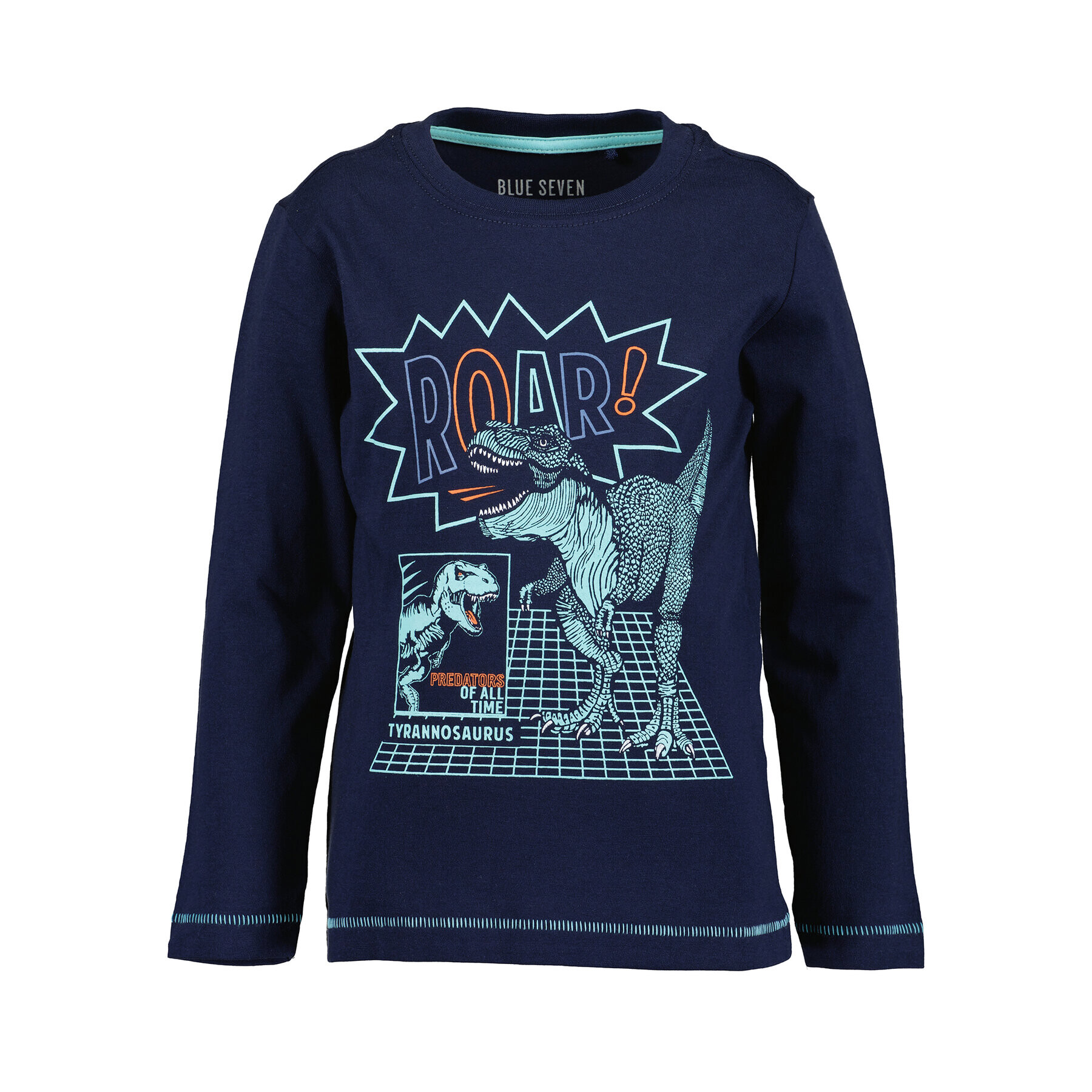 Blue Seven Блуза 850716 X Тъмносин Regular Fit - Pepit.bg