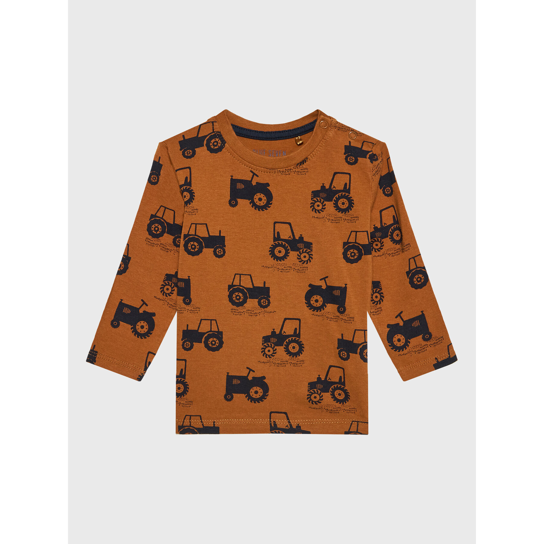 Blue Seven Блуза 977603 Кафяв Regular Fit - Pepit.bg
