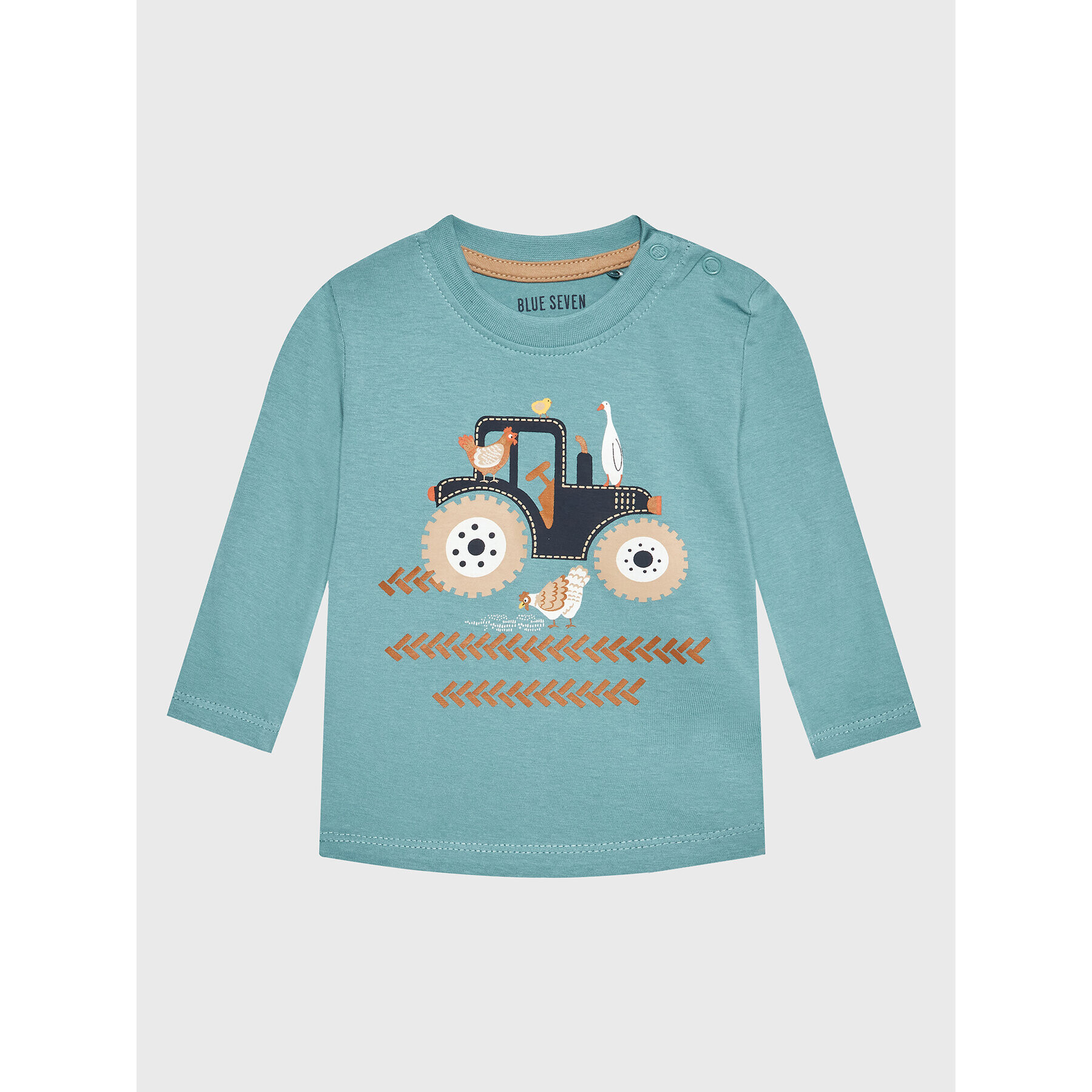 Blue Seven Блуза 977603 Зелен Regular Fit - Pepit.bg