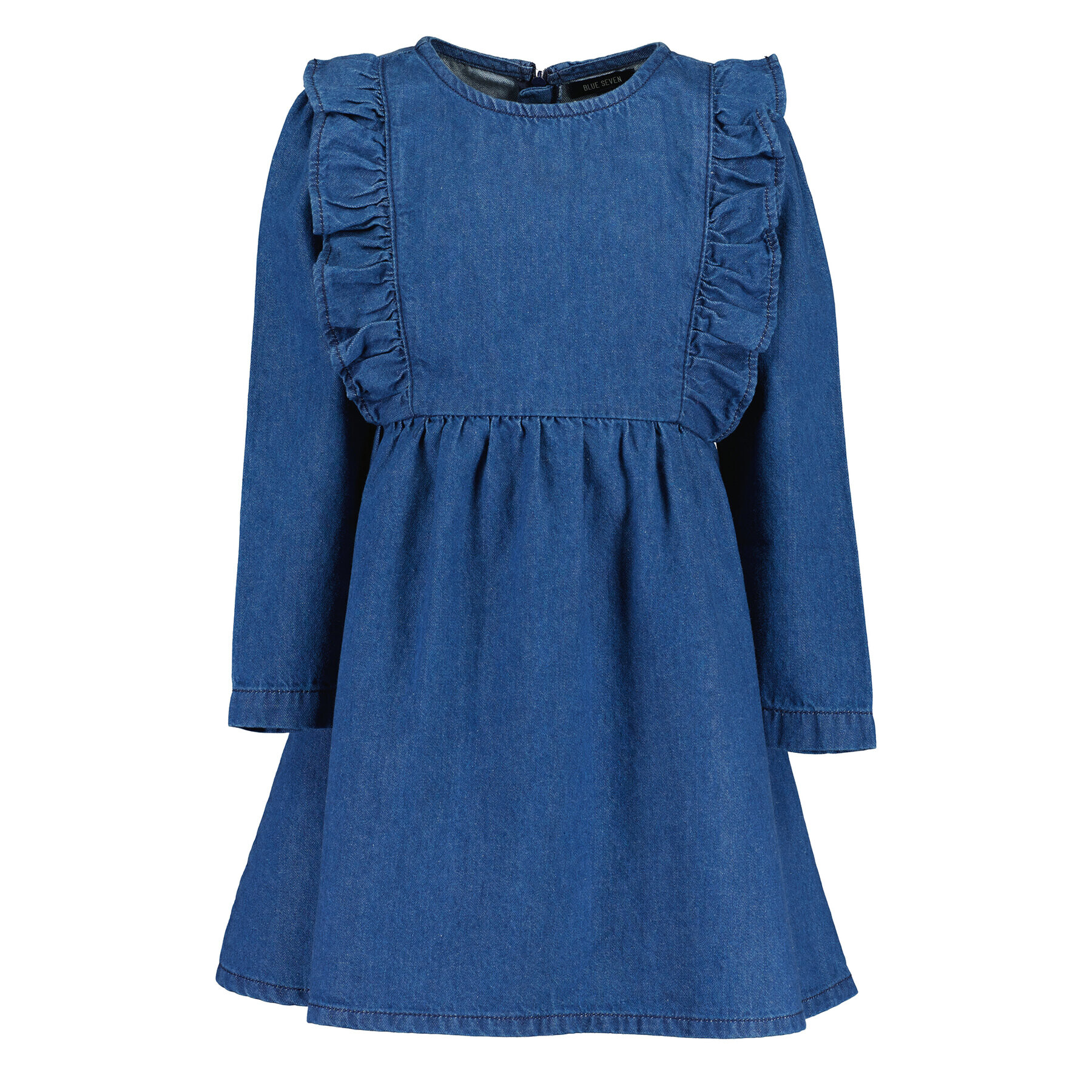 Blue Seven Дънкова рокля 784112 X Син Regular Fit - Pepit.bg