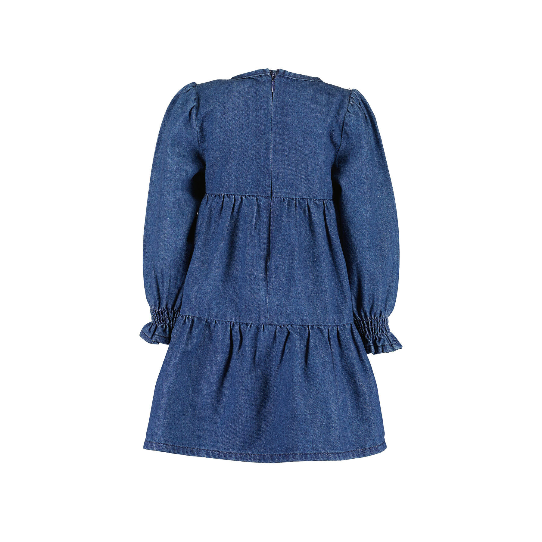 Blue Seven Дънкова рокля 971009 Тъмносин Regular Fit - Pepit.bg
