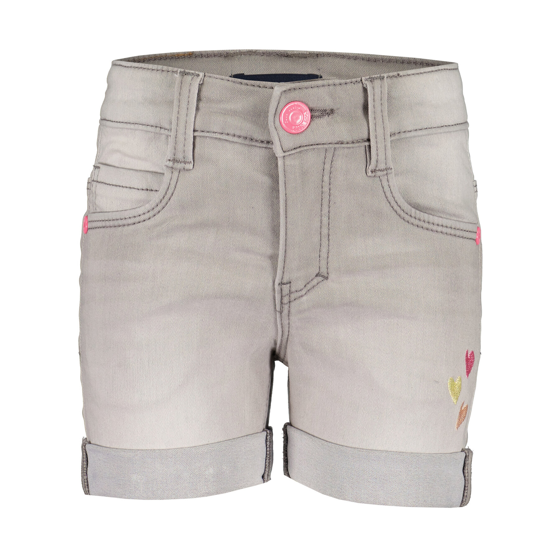 Blue Seven Дънкови шорти 740071 X Сив Regular Fit - Pepit.bg
