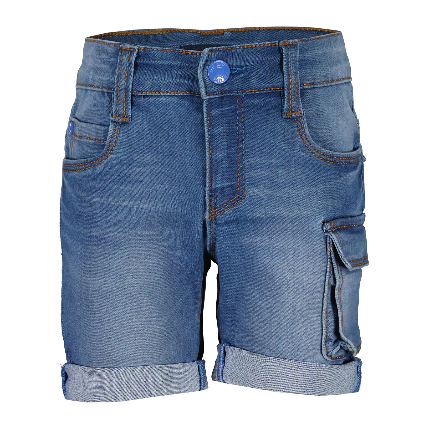 Blue Seven Дънкови шорти 840073 X Син Regular Fit - Pepit.bg