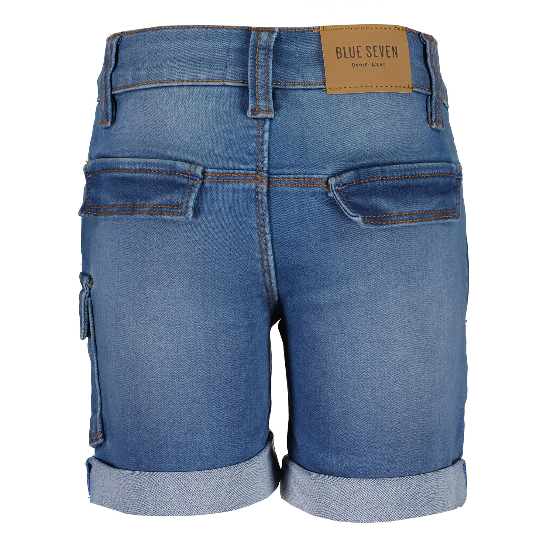 Blue Seven Дънкови шорти 840073 X Син Regular Fit - Pepit.bg