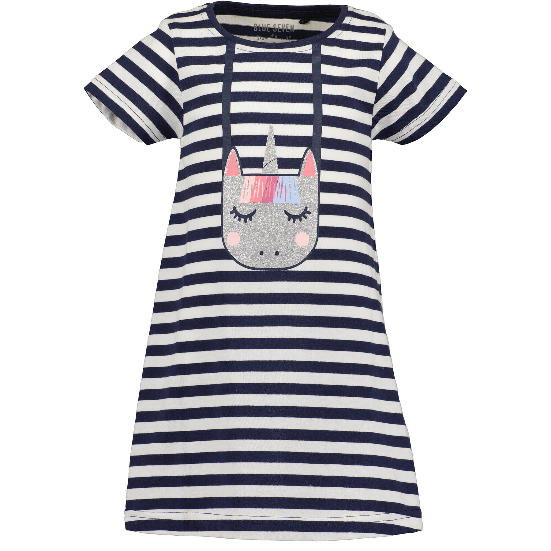 Blue Seven Ежедневна рокля 721624 X Син Regular Fit - Pepit.bg