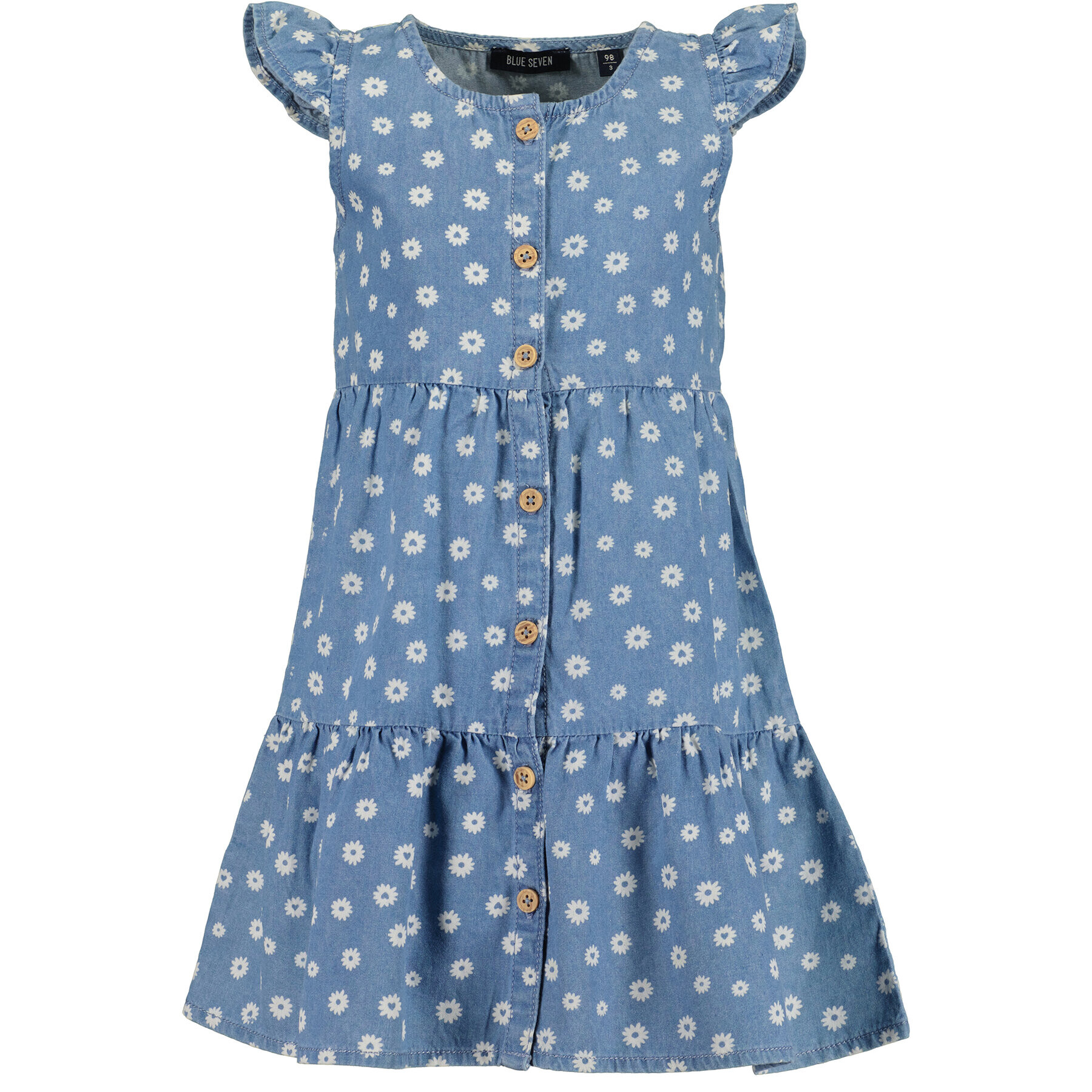 Blue Seven Ежедневна рокля 734121 X Син Regular Fit - Pepit.bg