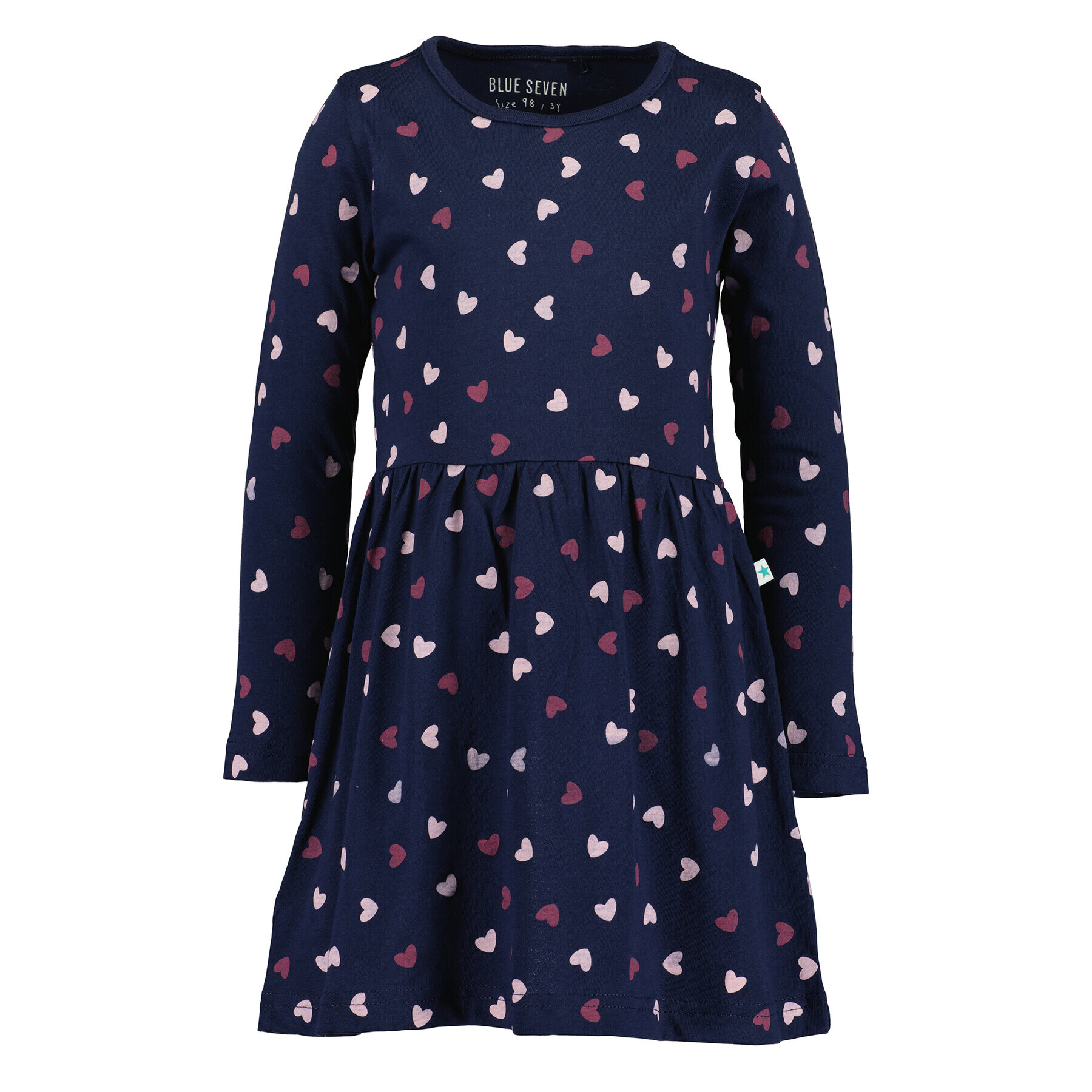 Blue Seven Ежедневна рокля 773670 X Тъмносин Regular Fit - Pepit.bg