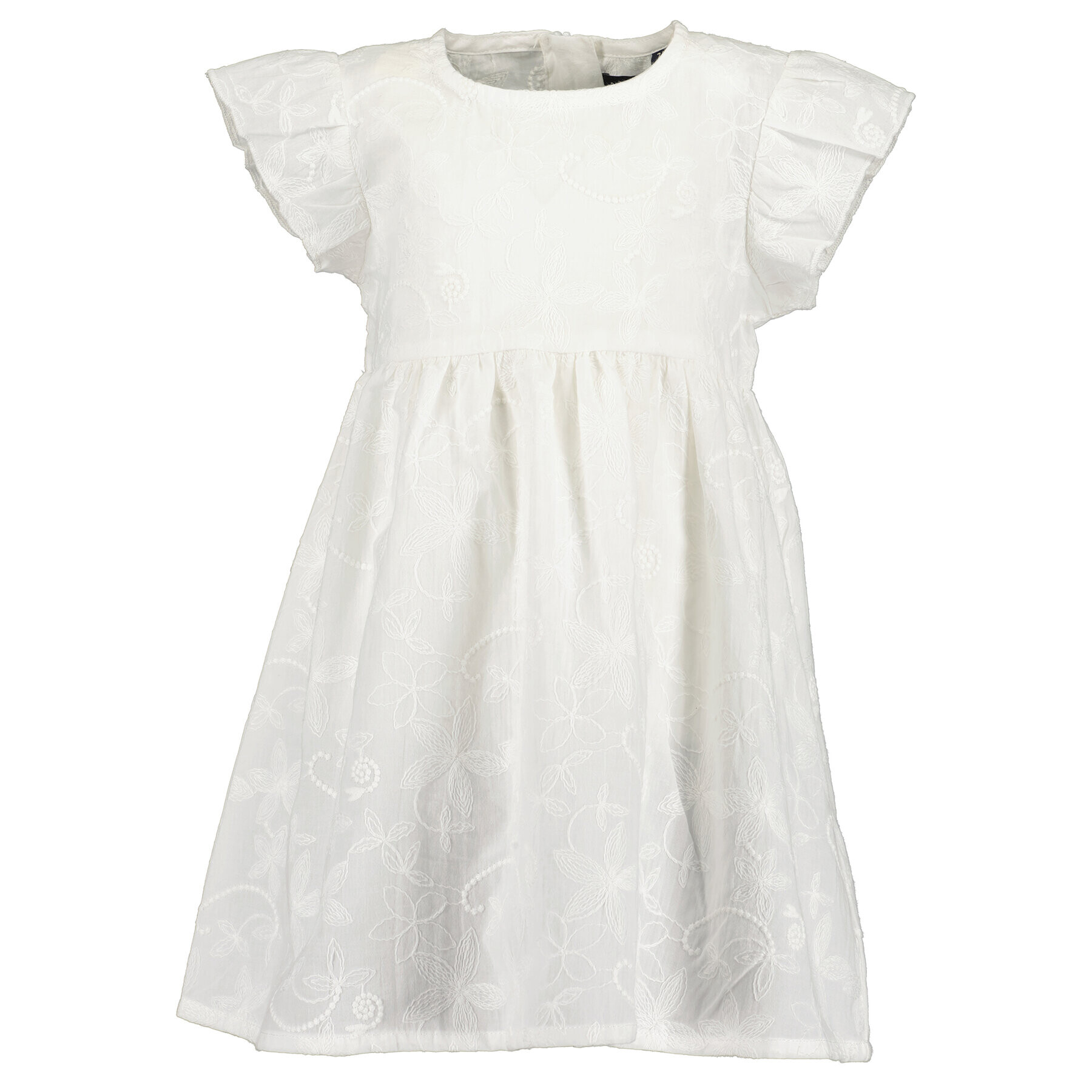Blue Seven Ежедневна рокля 919043 X Бял Regular Fit - Pepit.bg