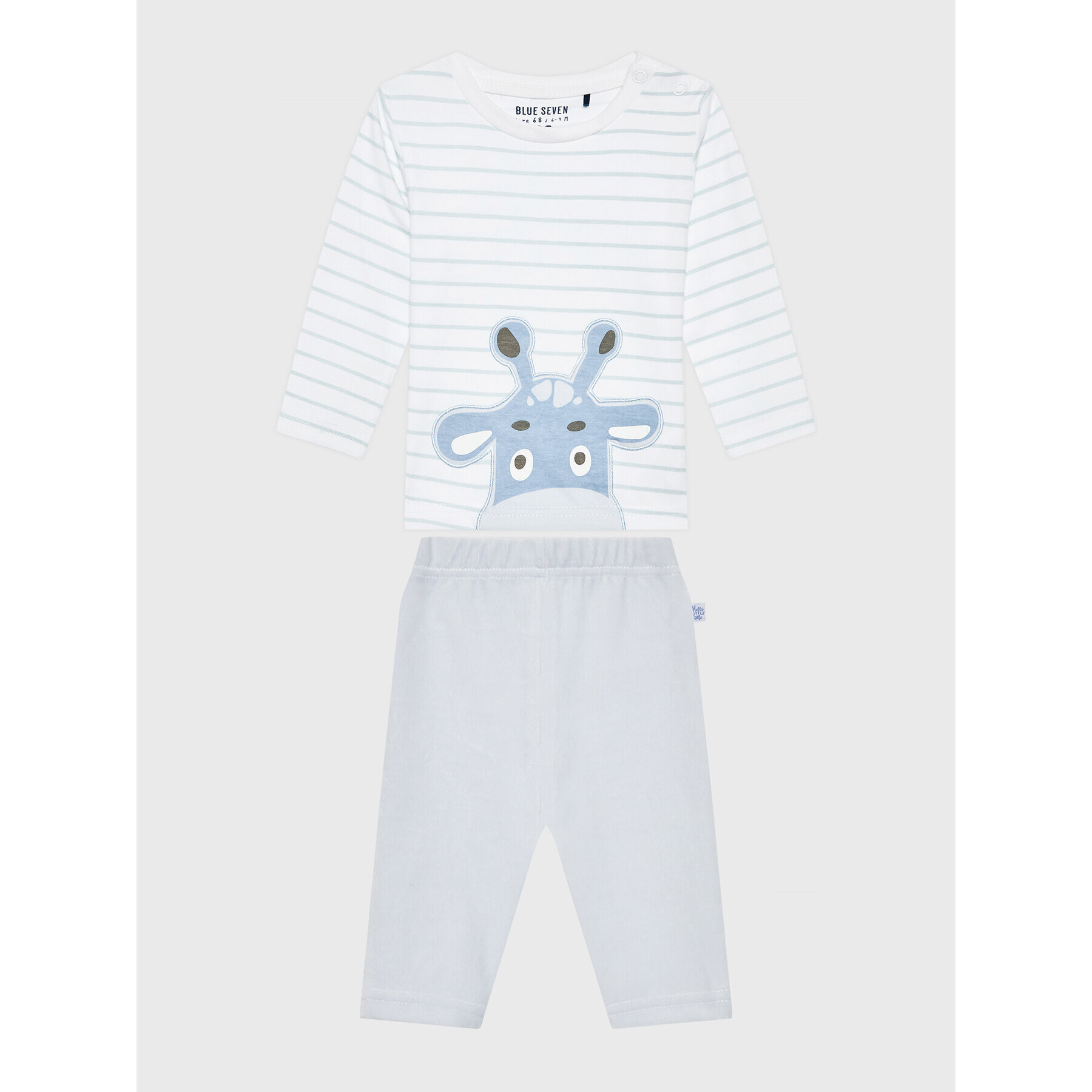 Blue Seven Комплект блуза и панталон 473152 Син Regular Fit - Pepit.bg