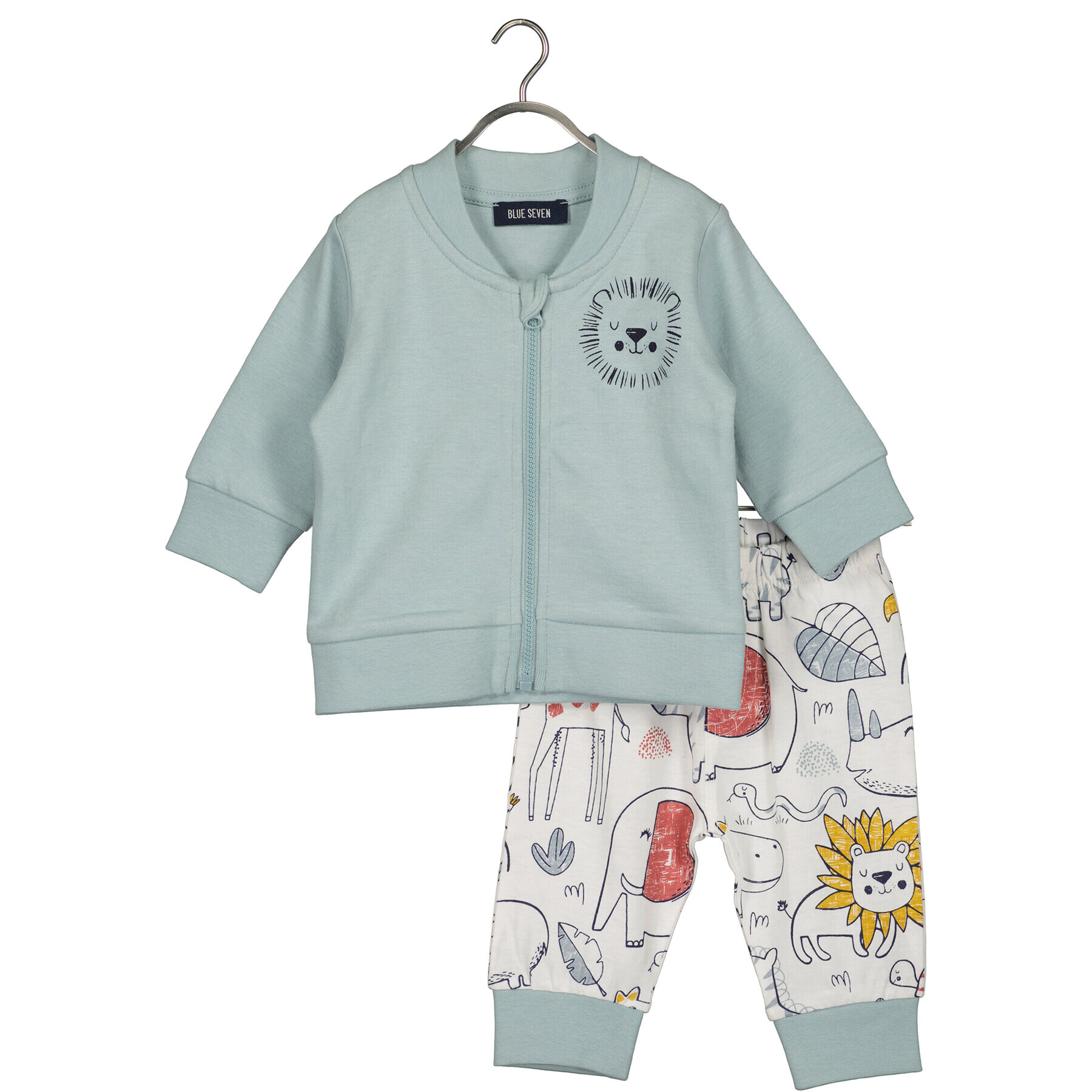 Blue Seven Комплект боди и панталон 422188 X Син Regular Fit - Pepit.bg