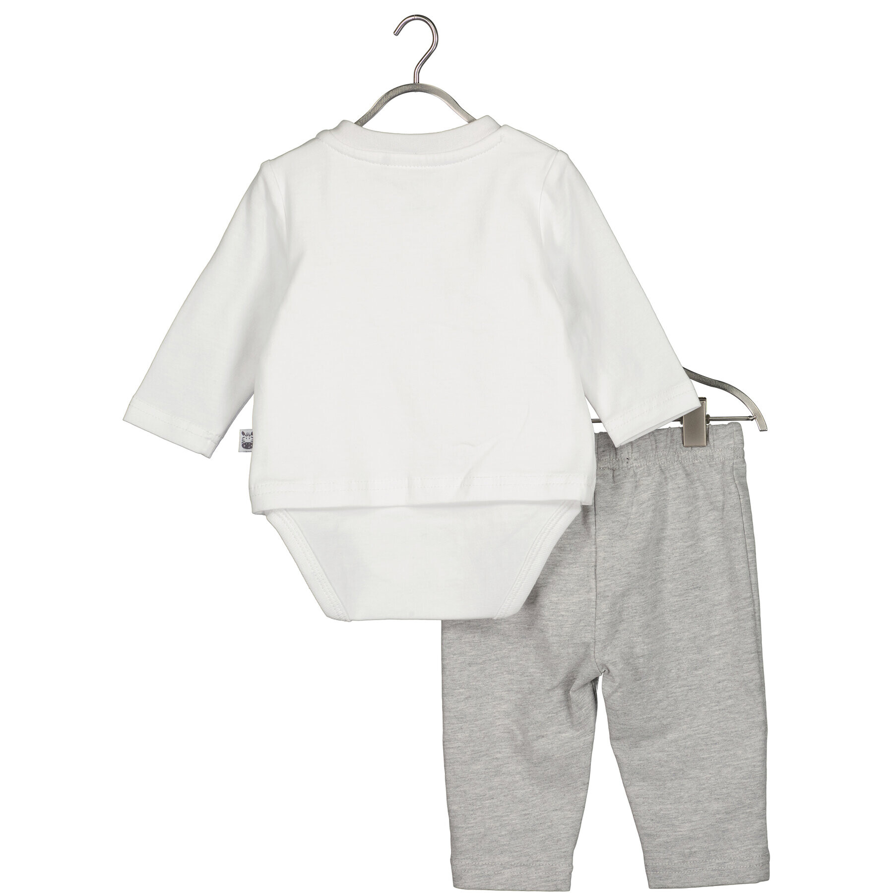Blue Seven Комплект боди и панталон 422193 X Бял Regular Fit - Pepit.bg