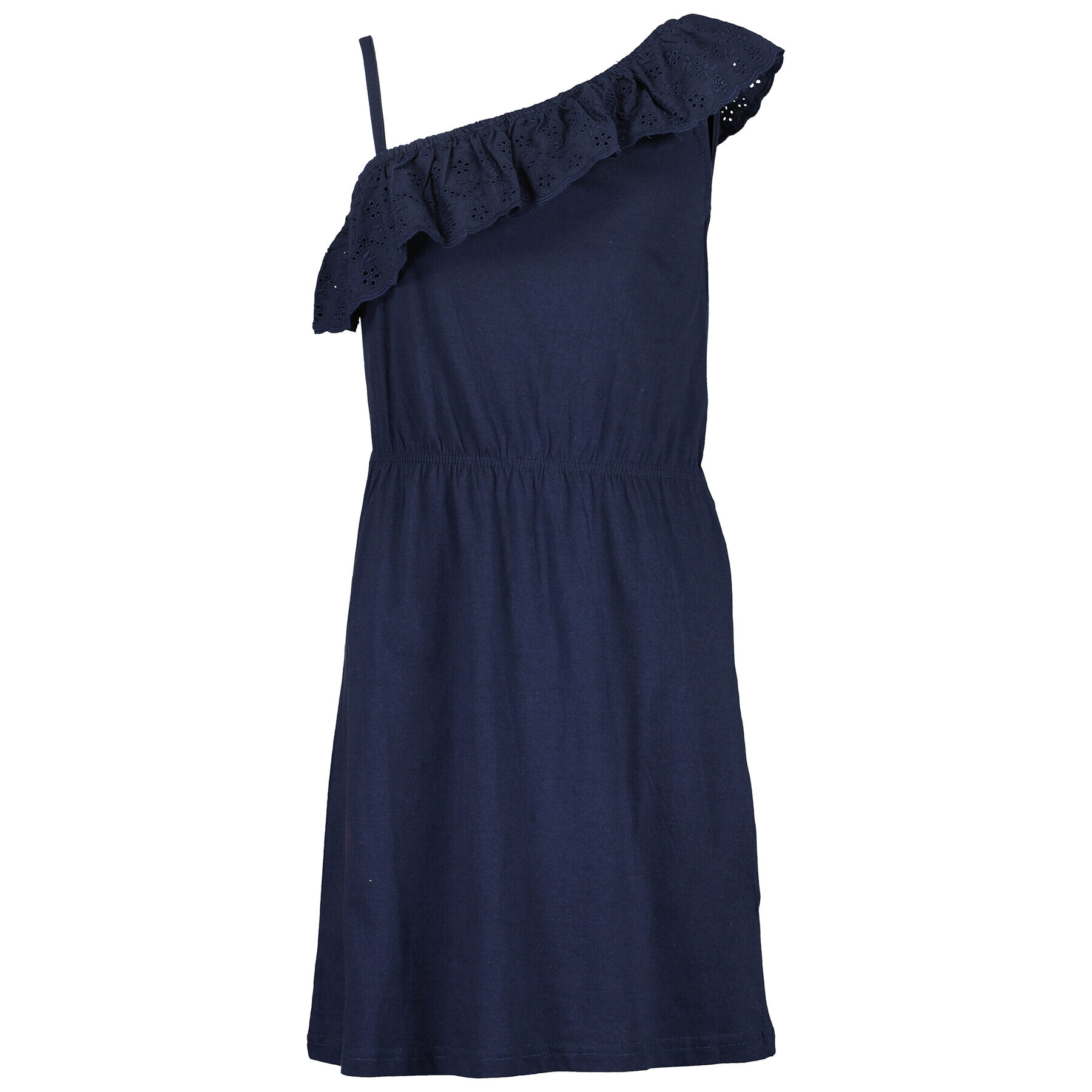 Blue Seven Лятна рокля 528111 X Тъмносин Regular Fit - Pepit.bg