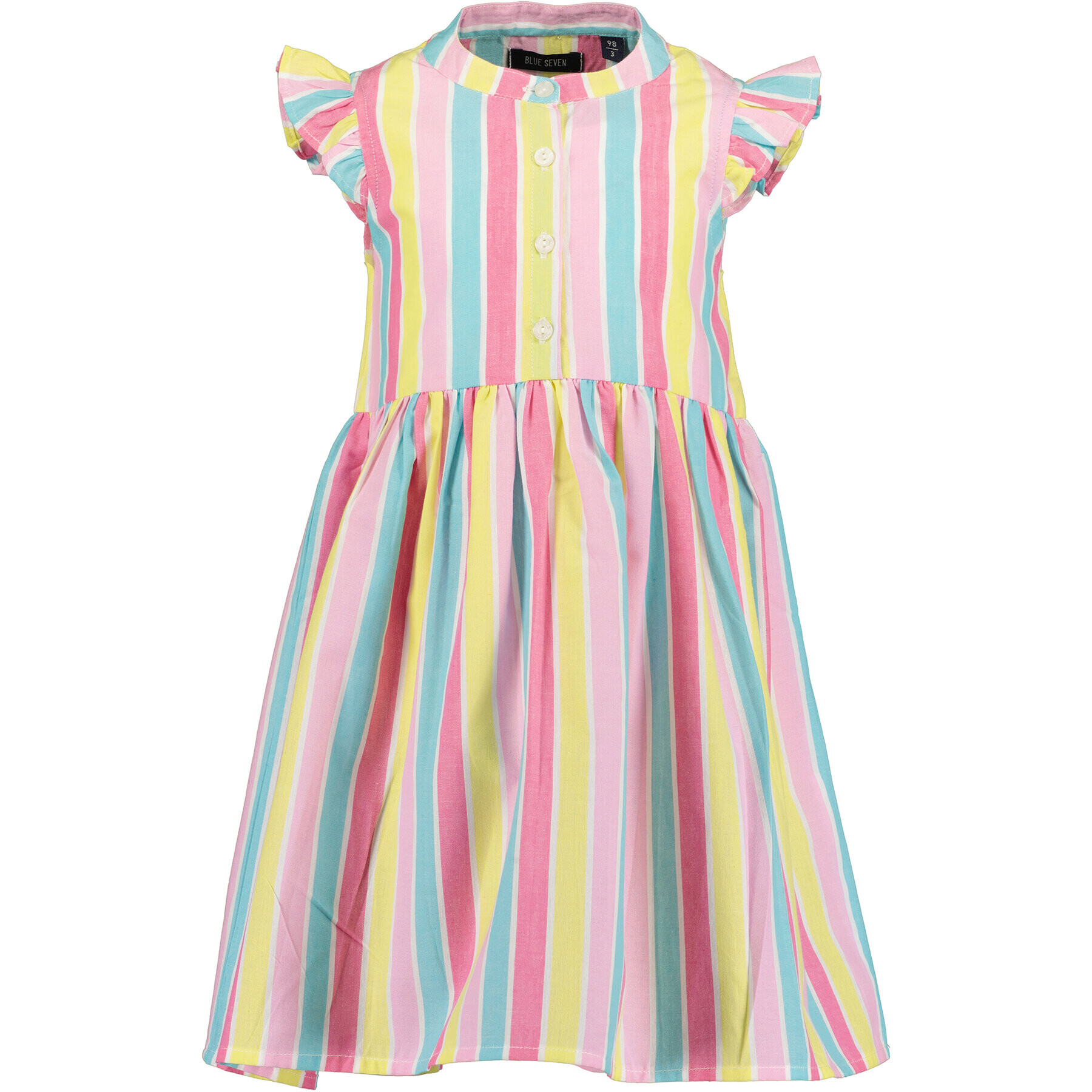 Blue Seven Лятна рокля 734126 X Цветен Regular Fit - Pepit.bg