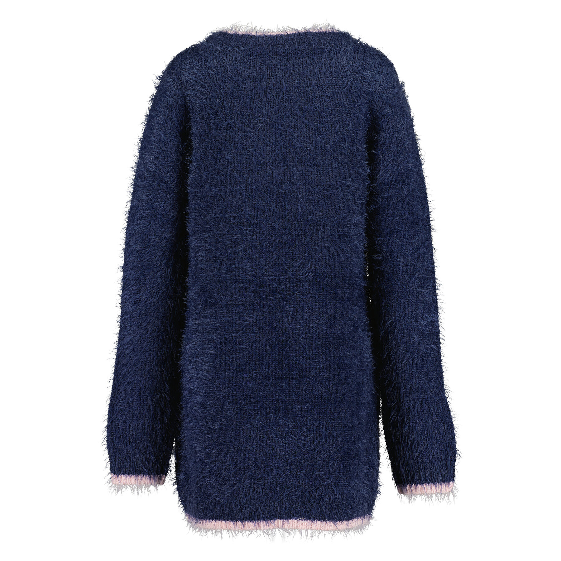 Blue Seven Плетена рокля 773666 X Тъмносин Regular Fit - Pepit.bg